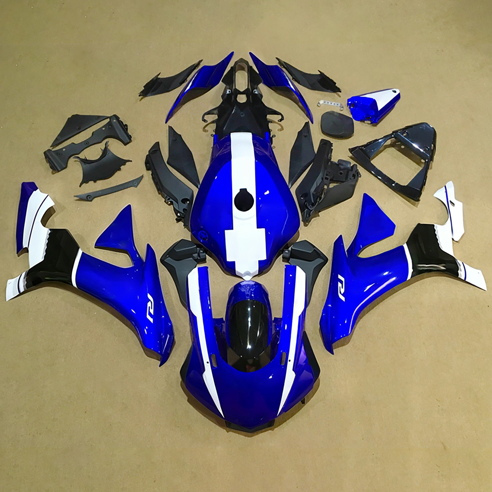 Injection Fairing Kit Bodywork Plastic ABS fit For Yamaha YZF 1000 R1 2015-2019