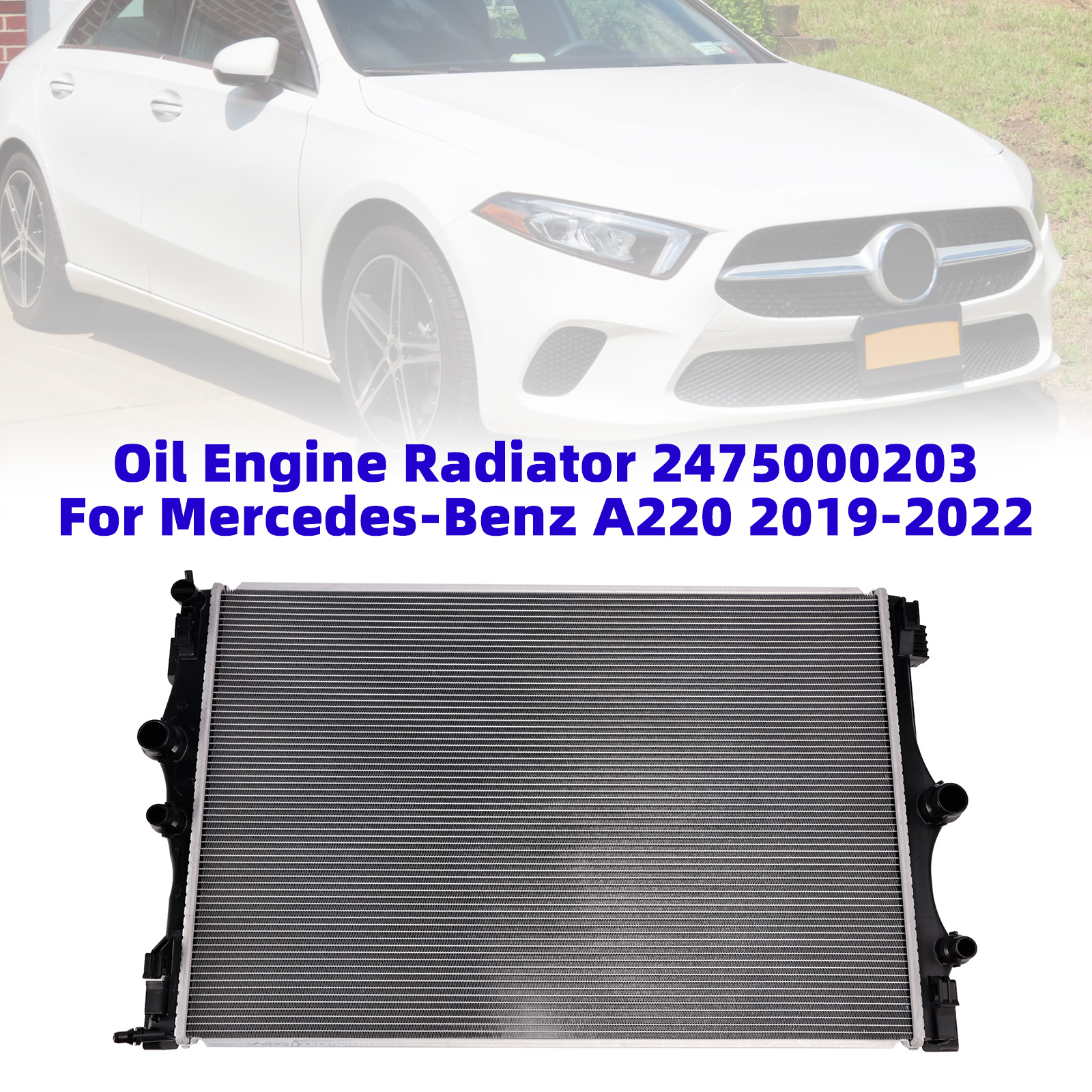 2020-2023 Mercedes-Benz CLA35 AMG Oil Engine Radiator 2475000203 Generic