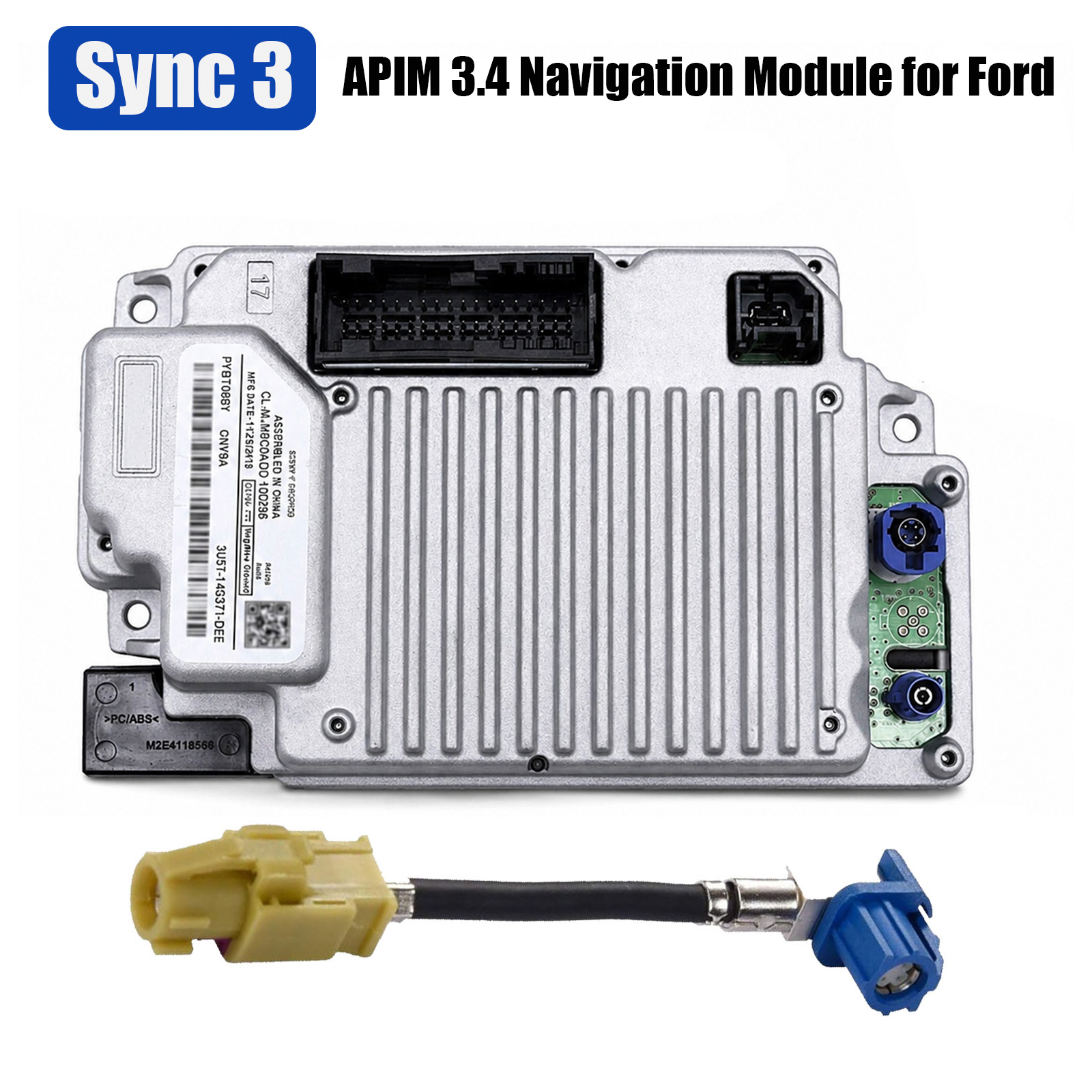 Sync 3 APIM 3.4 Navigation Module for Ford Lincoln Vin Programmed NAV