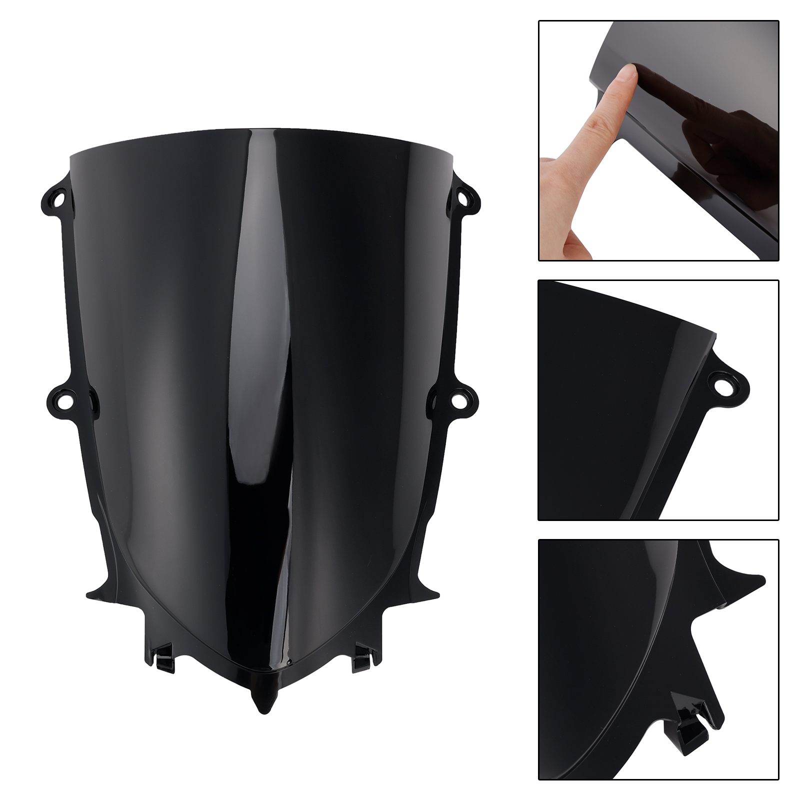 Windshield WindScreen Fairing fit for Yamaha YZF-R7 2021-2025 Black