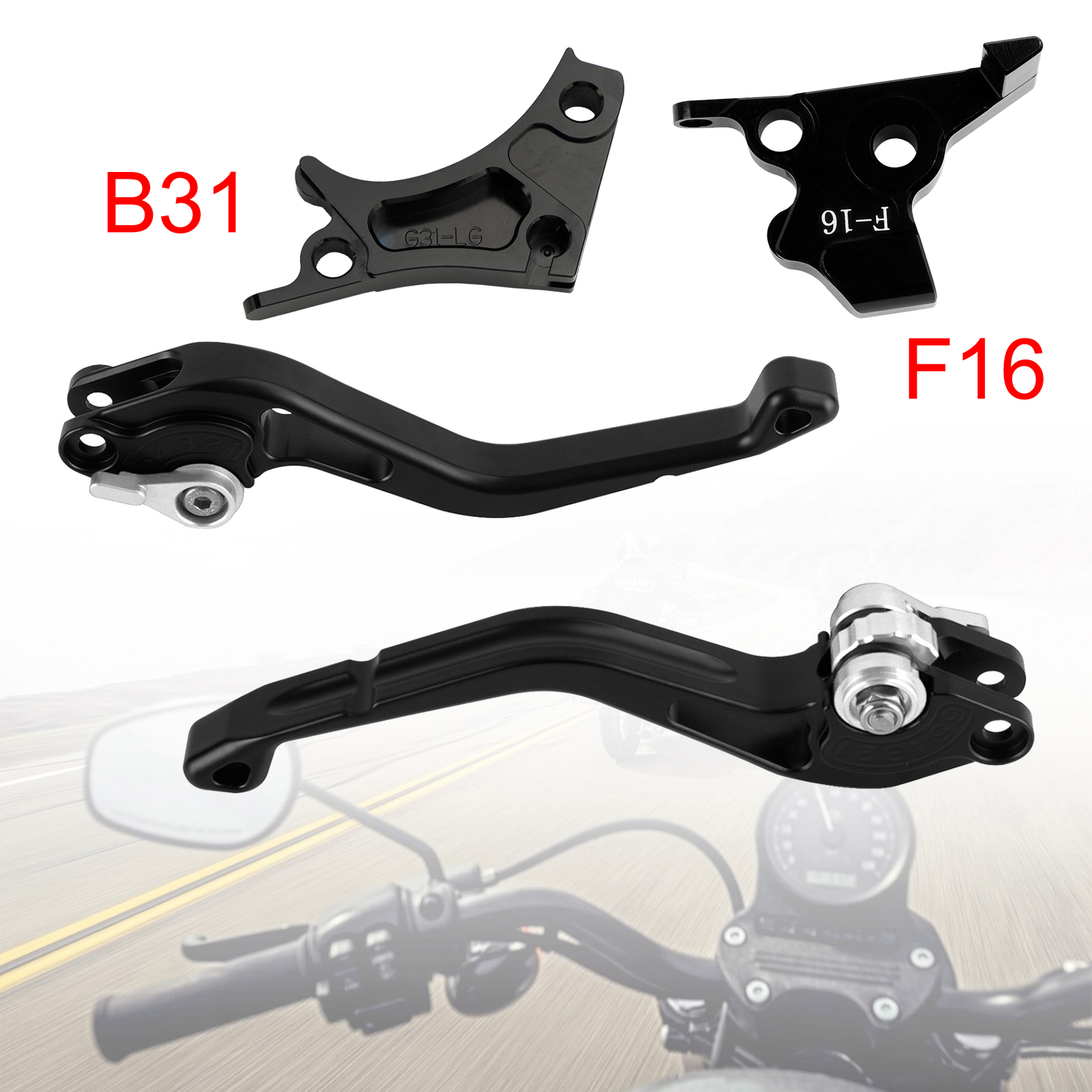 NEW Short Clutch Brake Lever fit for BMW G310R G310GS 2017-2018 Silver