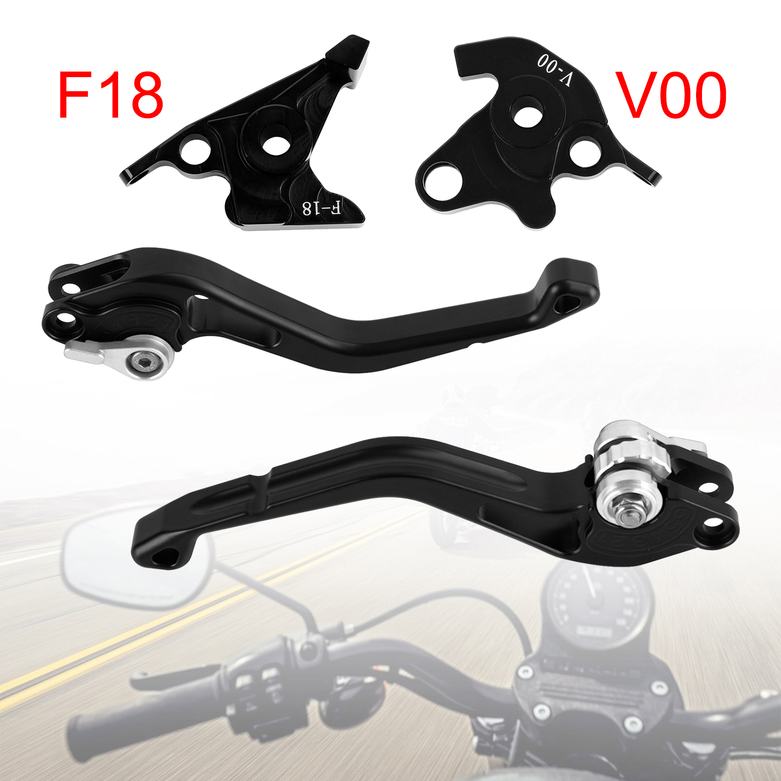 NEW Short Clutch Brake Lever fit for Honda VFR750 VFR800/F VTR1000F Silver