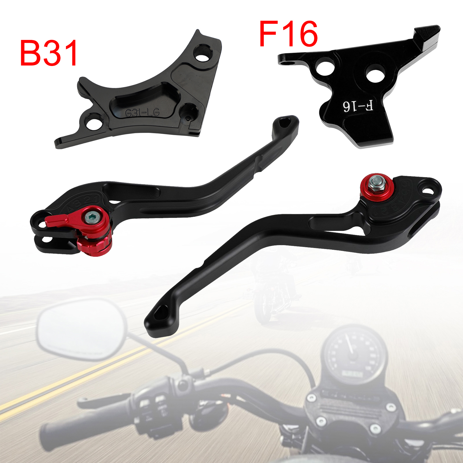 NEW Short Clutch Brake Lever fit for BMW G310R G310GS 2017-2018 Red