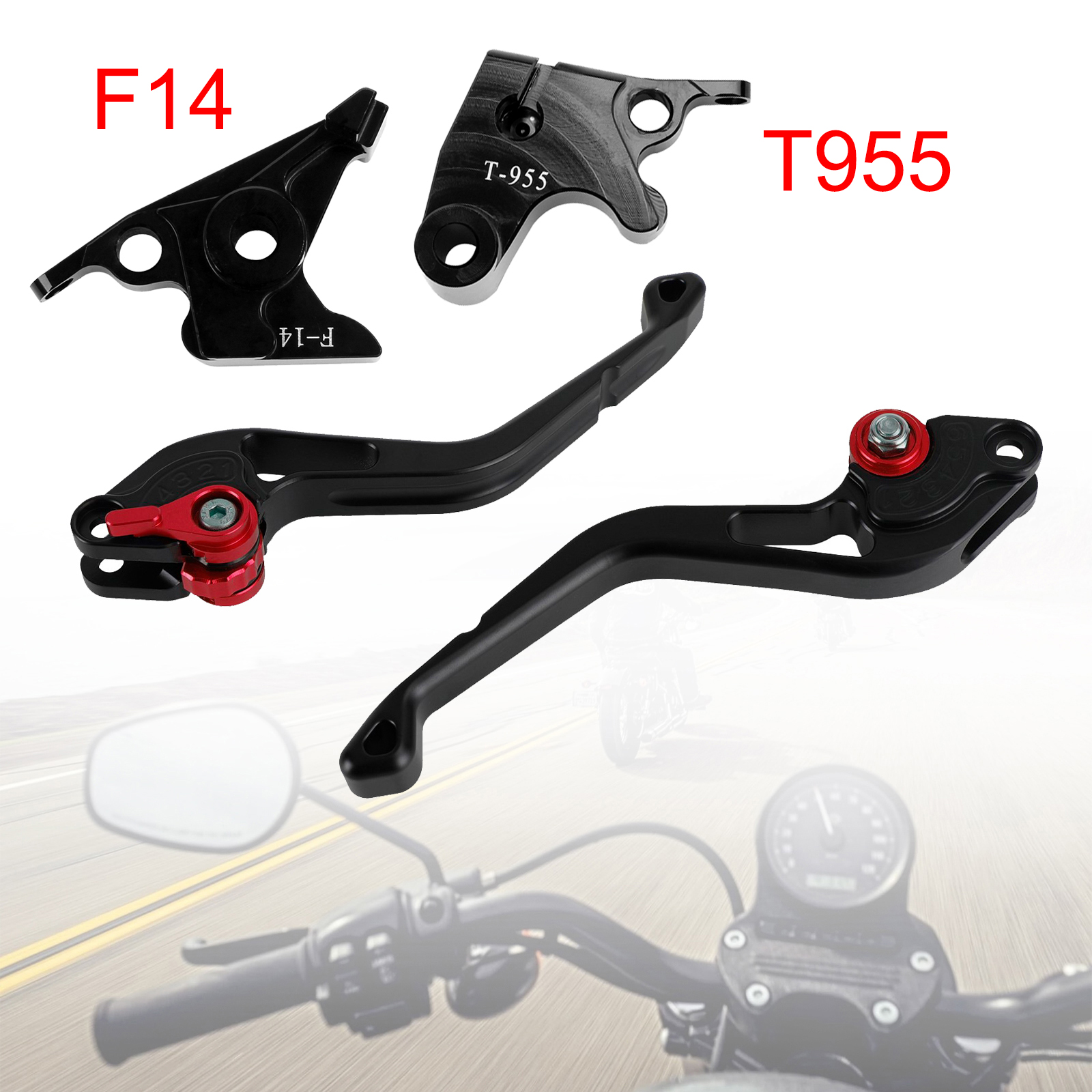 NEW Short Clutch Brake Lever fit for DAYTONA 955i SRINT ST TT600 Red