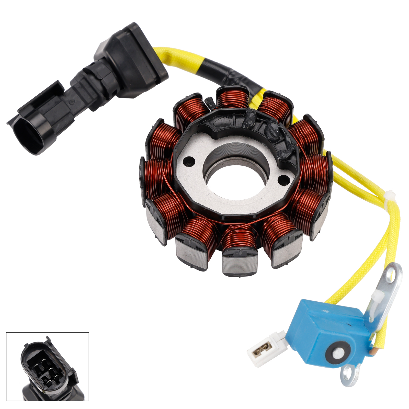 Generator Stator For Piaggio Carnaby Fly Hexagon MP3 Scarabeo Zip XEvo 125 200