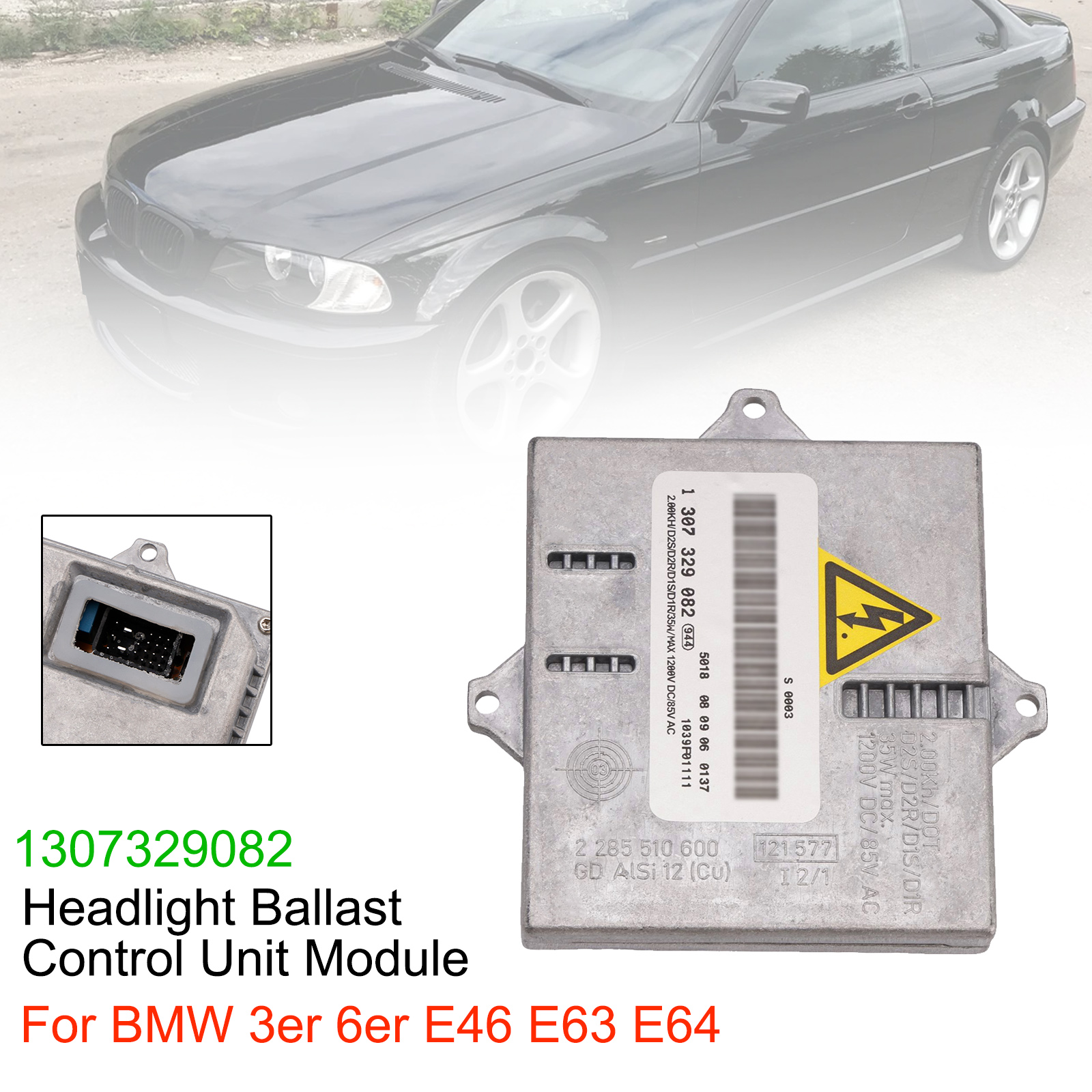 2001-2010 Alhambra Headlight Ballast Control Unit Module 1307329082 Generic