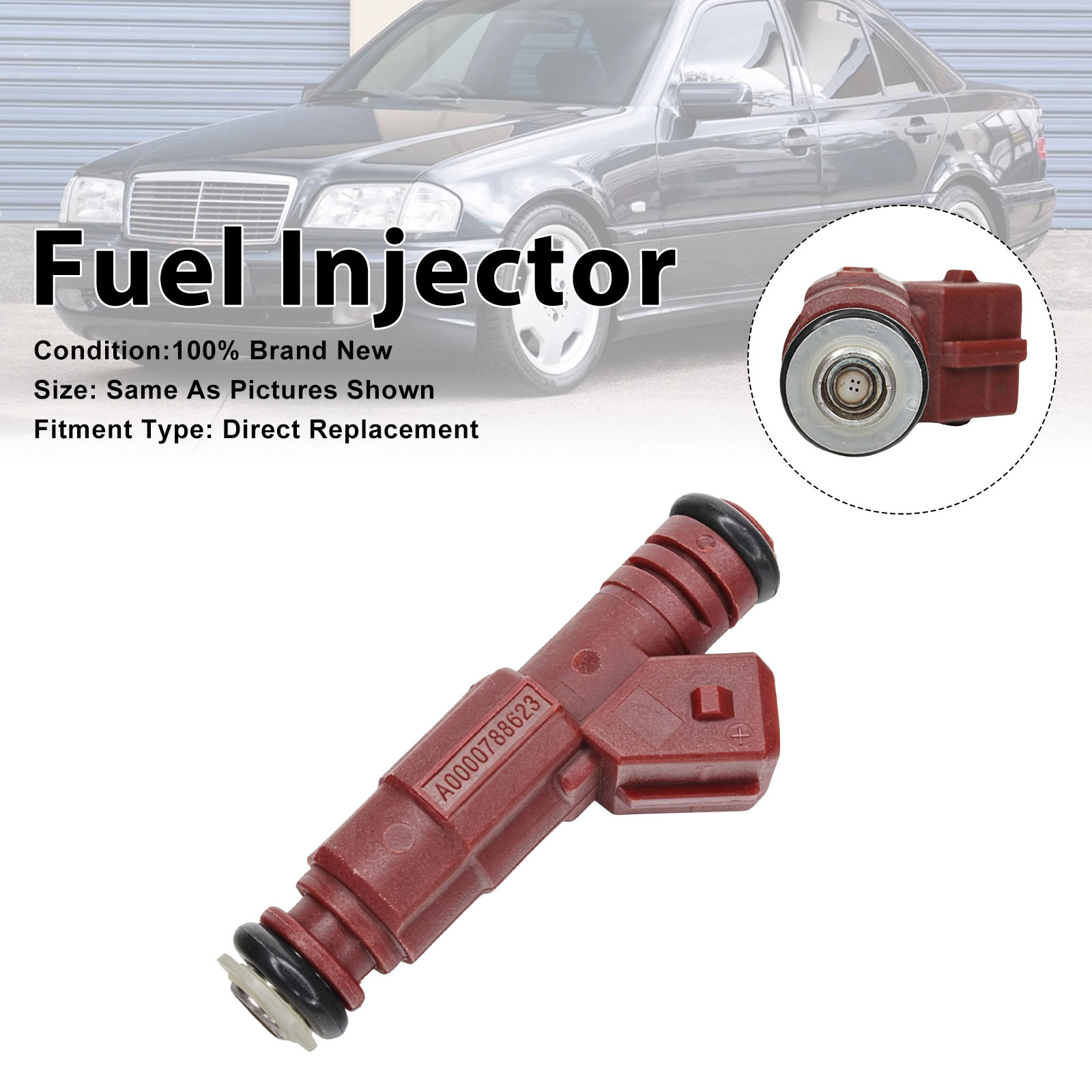 1Pcs Fuel Injector For Mercedes-Benz C280 1997 E320 1994-1997 0280155757