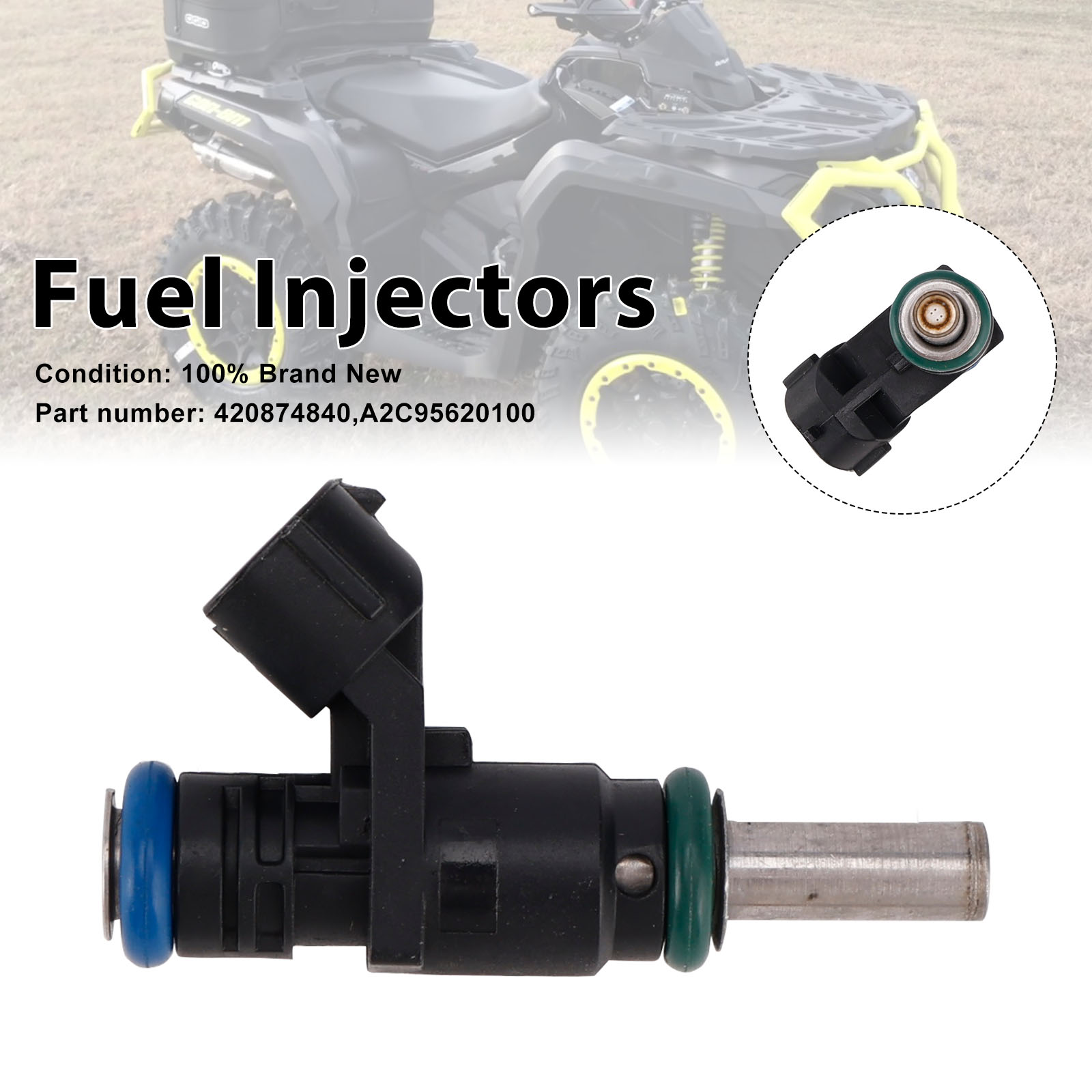 420874840 Fuel Injectors A2C95620100 For CAN-AM Defender Outlander