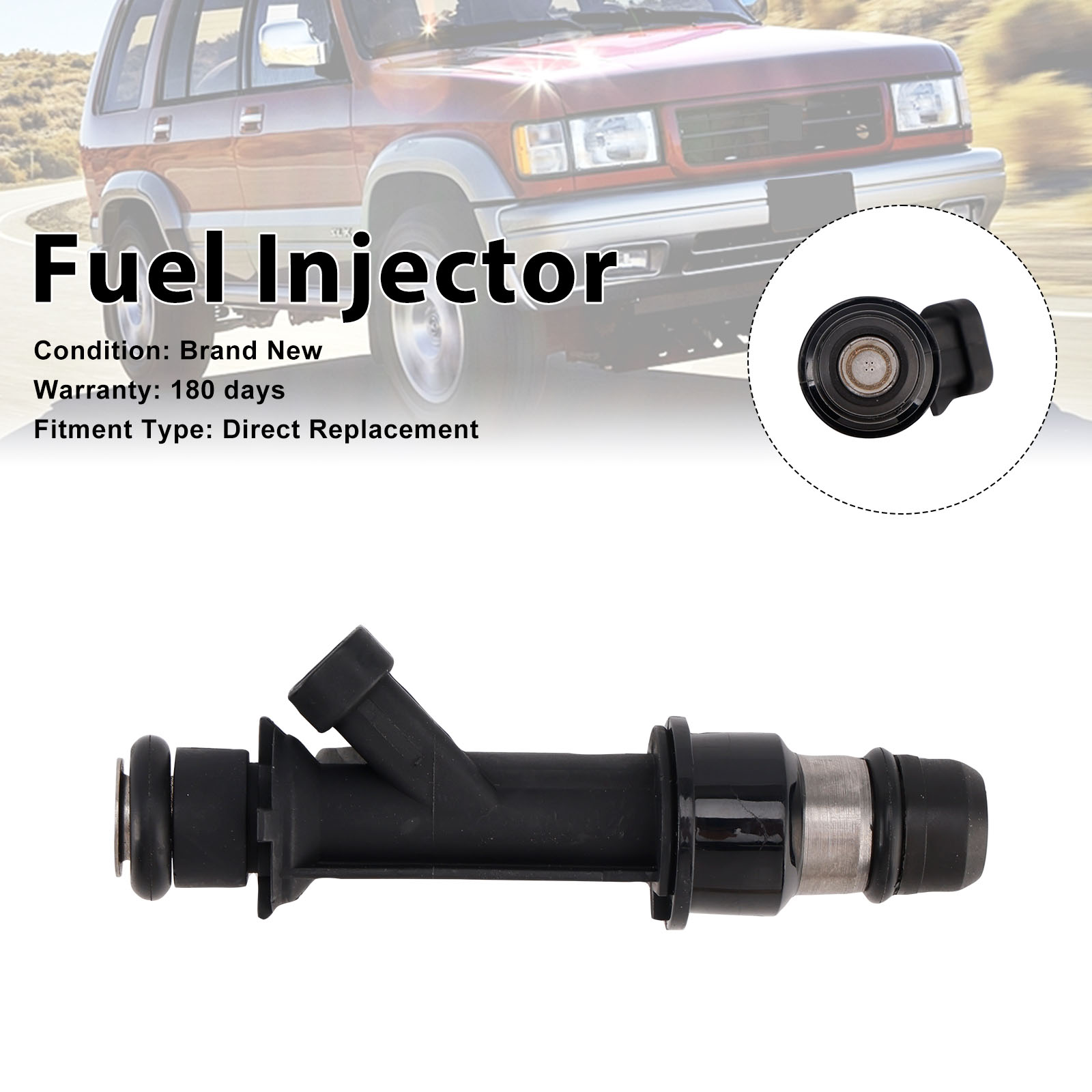 1998-2002 Honda Passport 3.2L V6 Fuel Injector 25166922 Generic