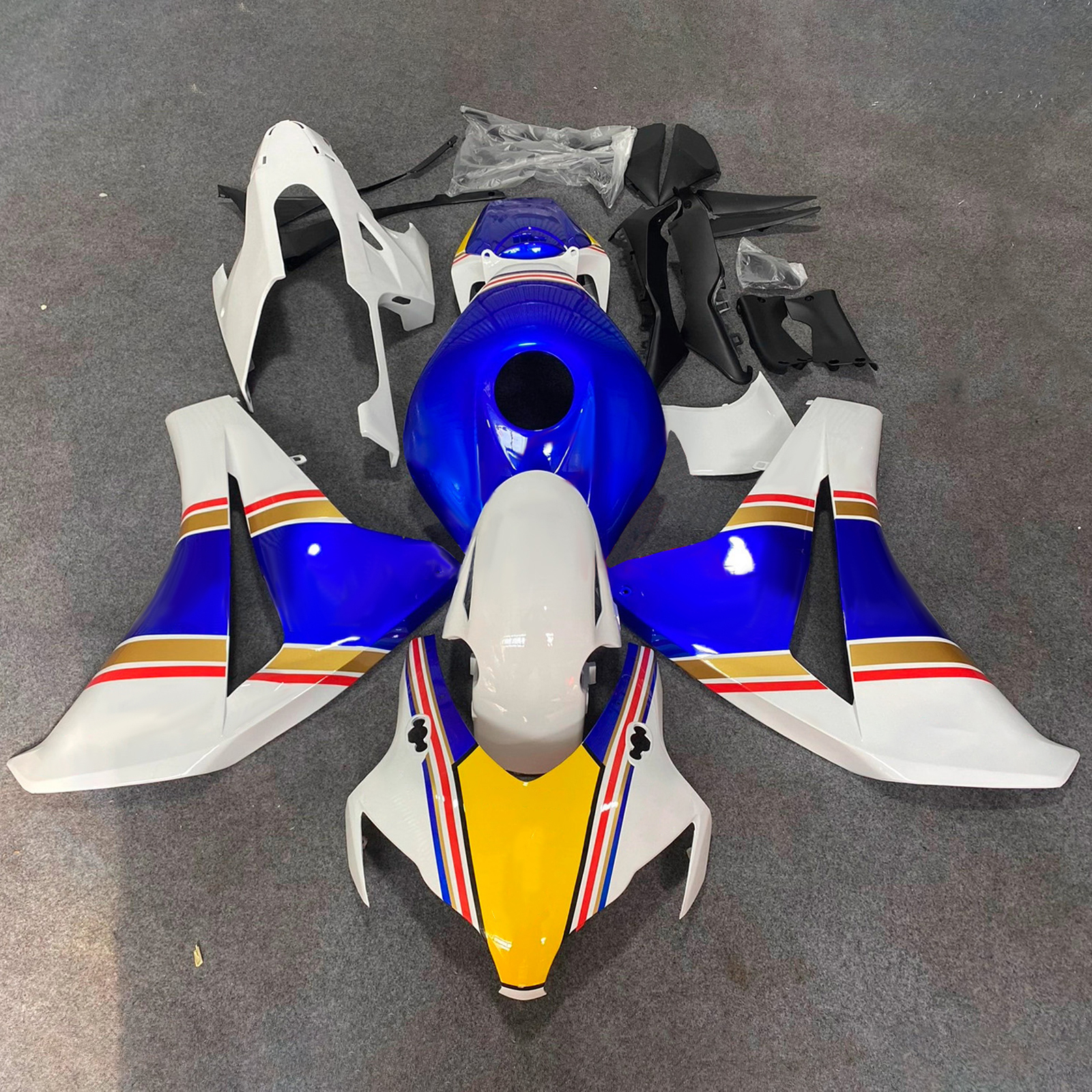 2008-2011 Honda CBR1000RR Fairing Kit Bodywork Plastic ABS Generic #227