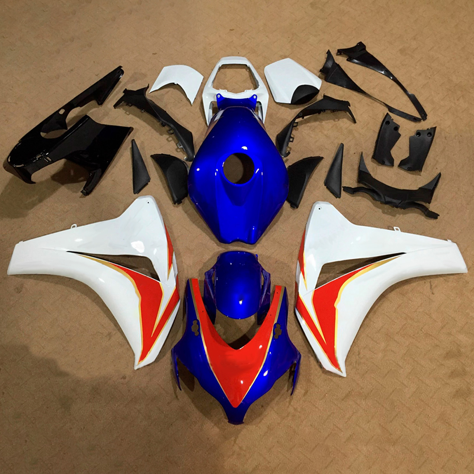 2008-2011 Honda CBR1000RR Fairing Kit Bodywork Plastic ABS Generic #255