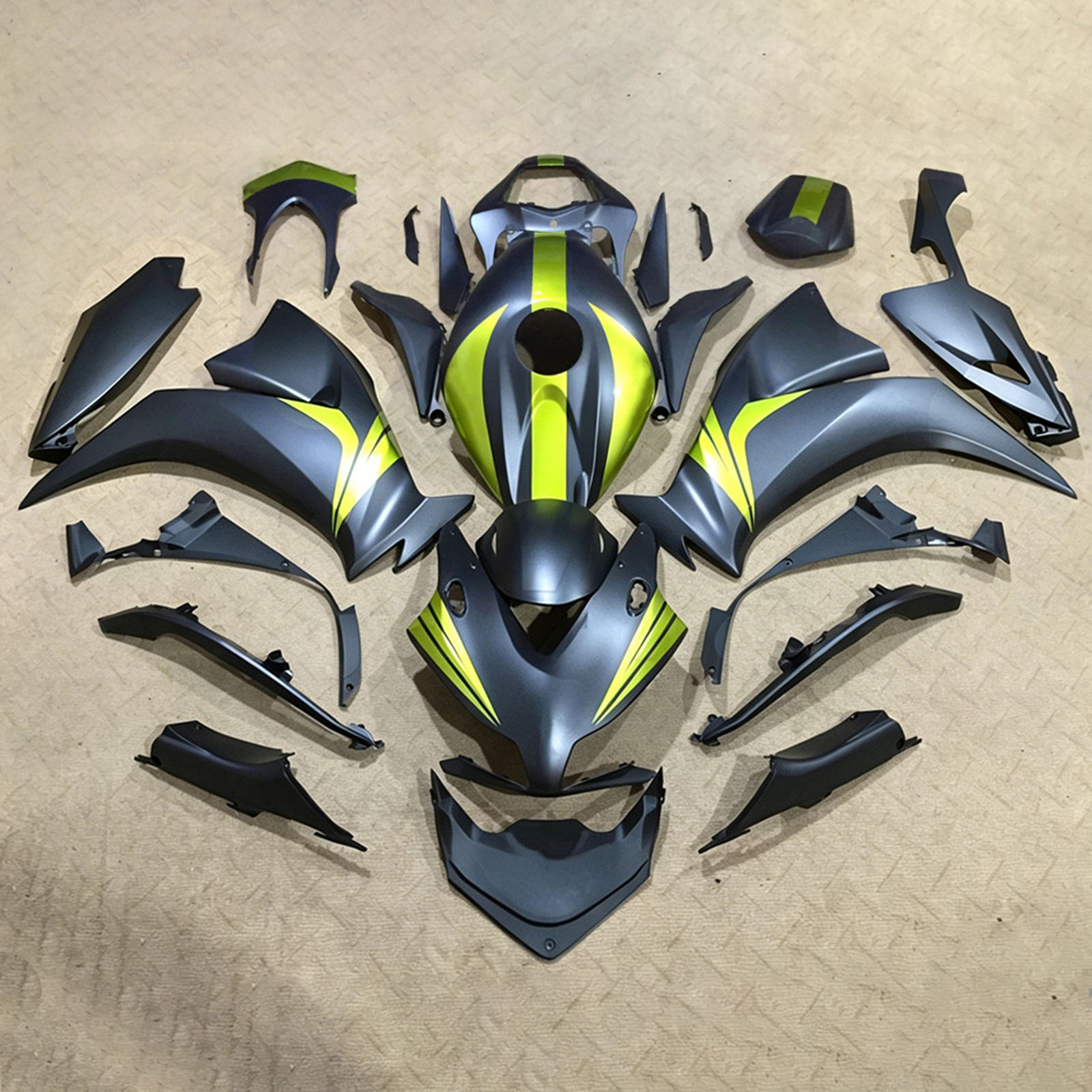 2012-2016 Honda CBR1000RR Injection Fairing Kit Bodywork Plastic ABS Generic #217