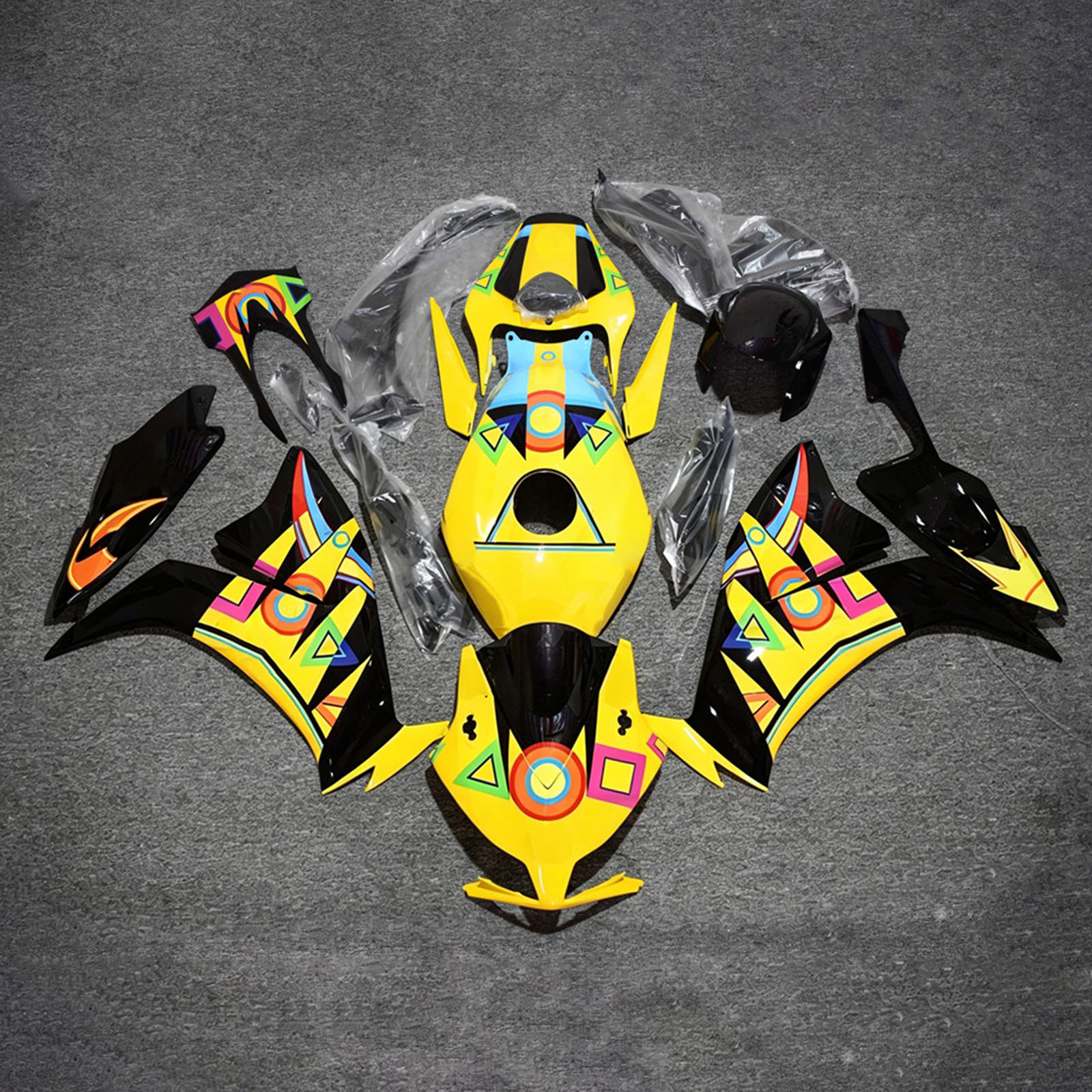 2012-2016 Honda CBR1000RR Injection Fairing Kit Bodywork Plastic ABS Generic #226