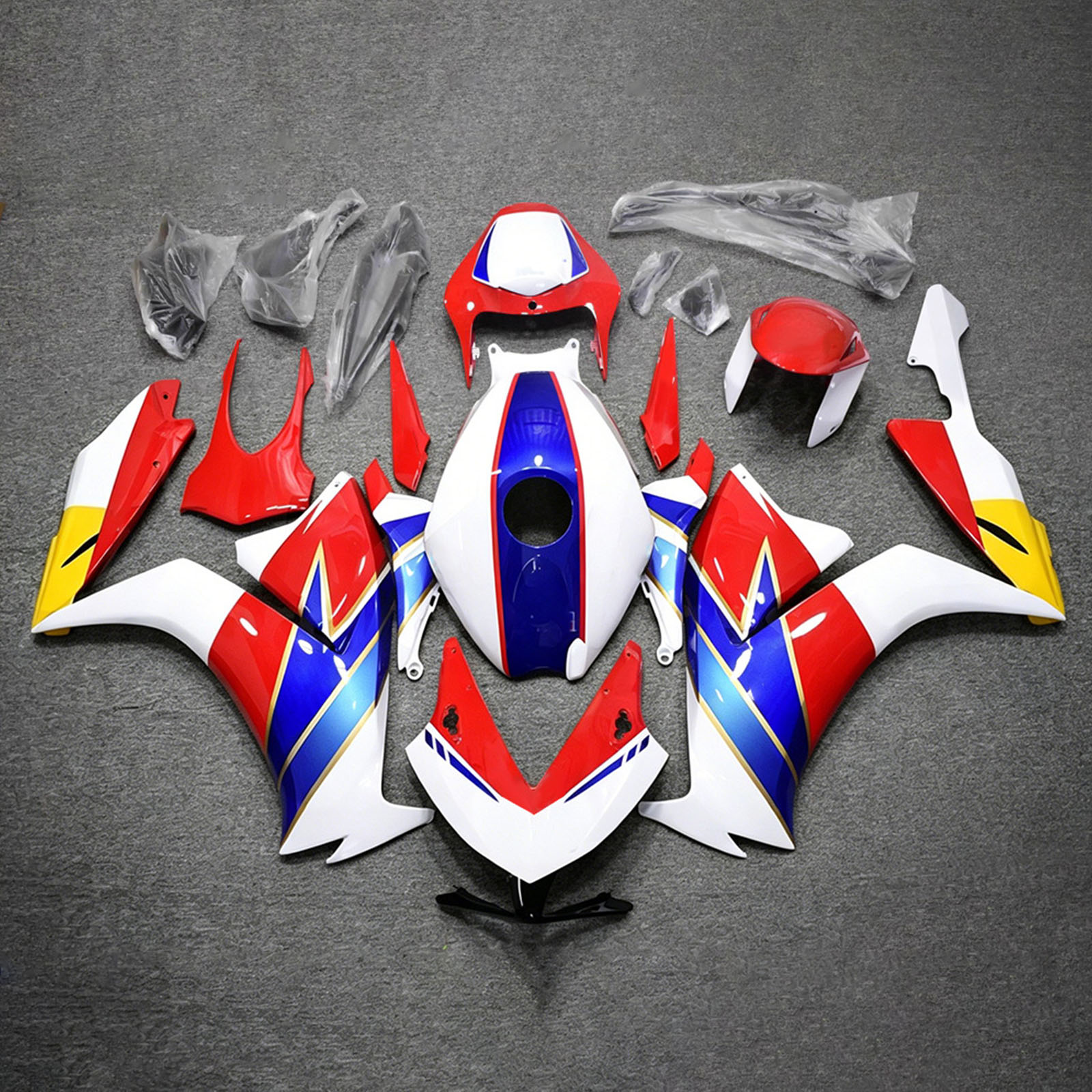 2012-2016 Honda CBR1000RR Injection Fairing Kit Bodywork Plastic ABS Generic #229