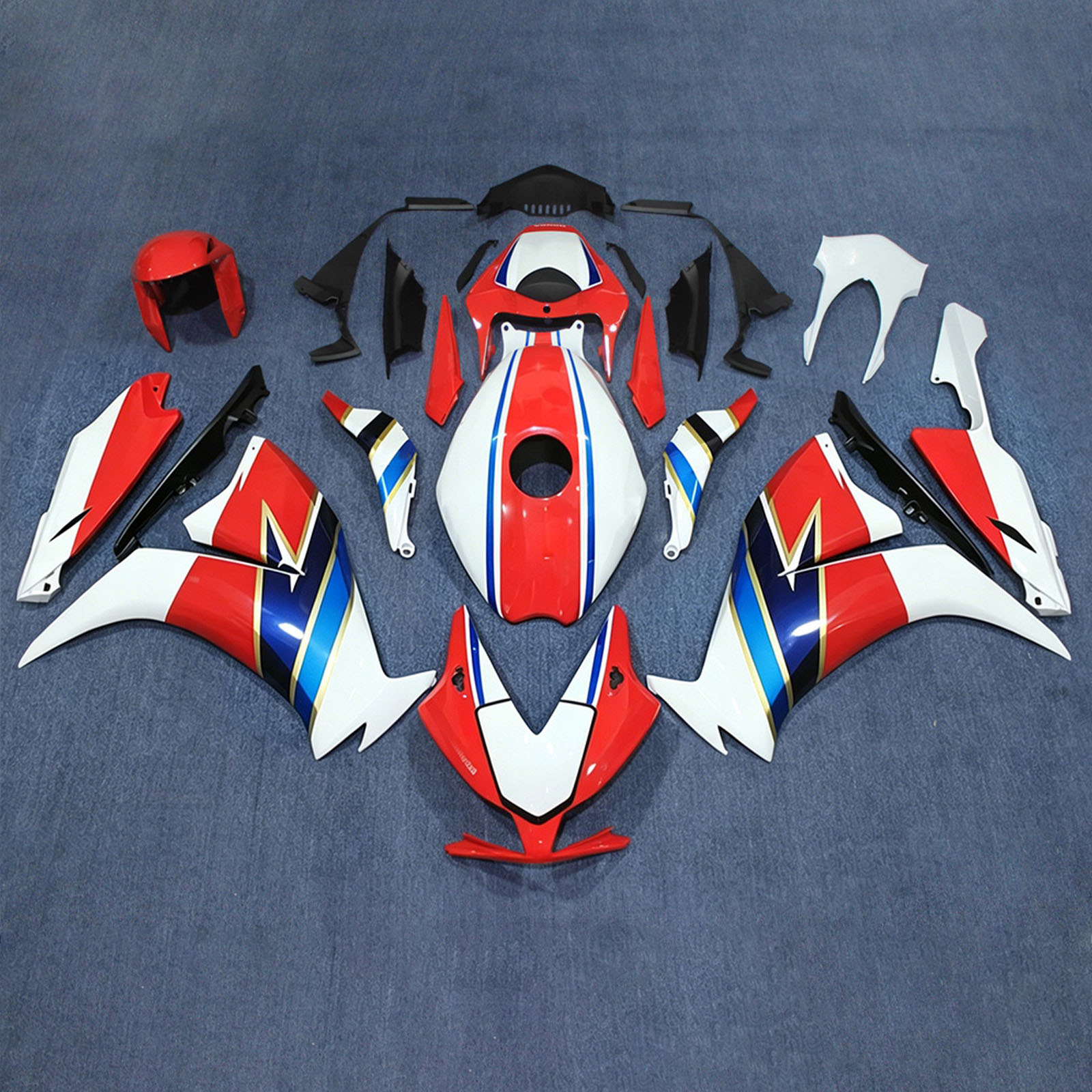 2012-2016 Honda CBR1000RR Injection Fairing Kit Bodywork Plastic ABS Generic #250