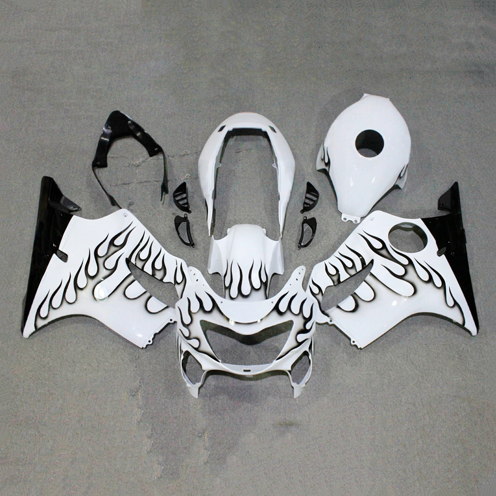 1999-2000 Honda CBR600 F4 Injection Fairing Kit Bodywork Plastic ABS Generic #167