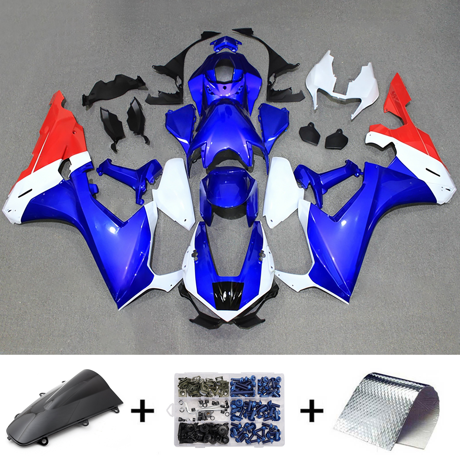2017-2025 Honda CBR1000RR Injection Fairing Kit Bodywork Plastic ABS Generic #206