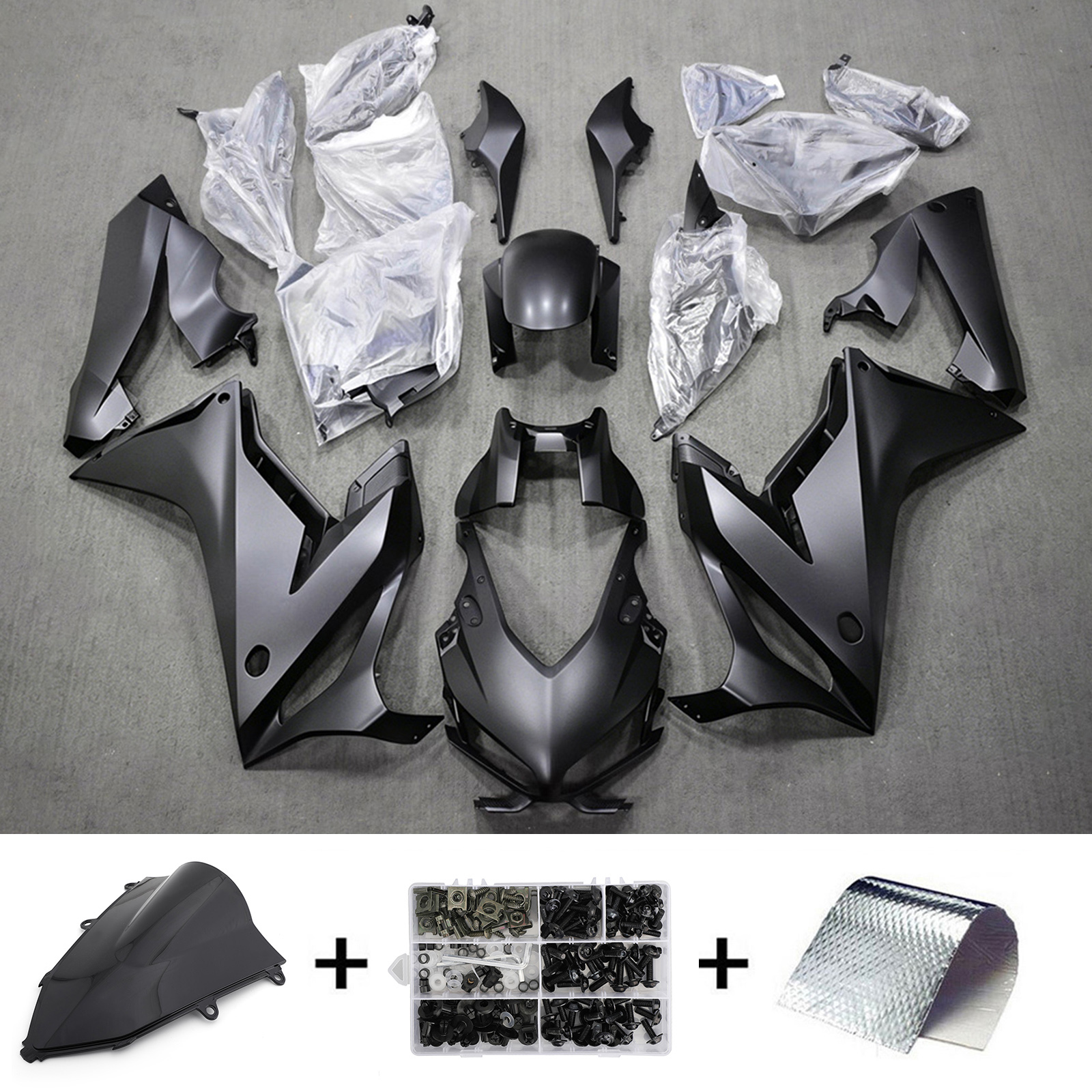 2019-2020 Honda CBR650R Injection Fairing Kit Bodywork Plastic ABS Generic #126
