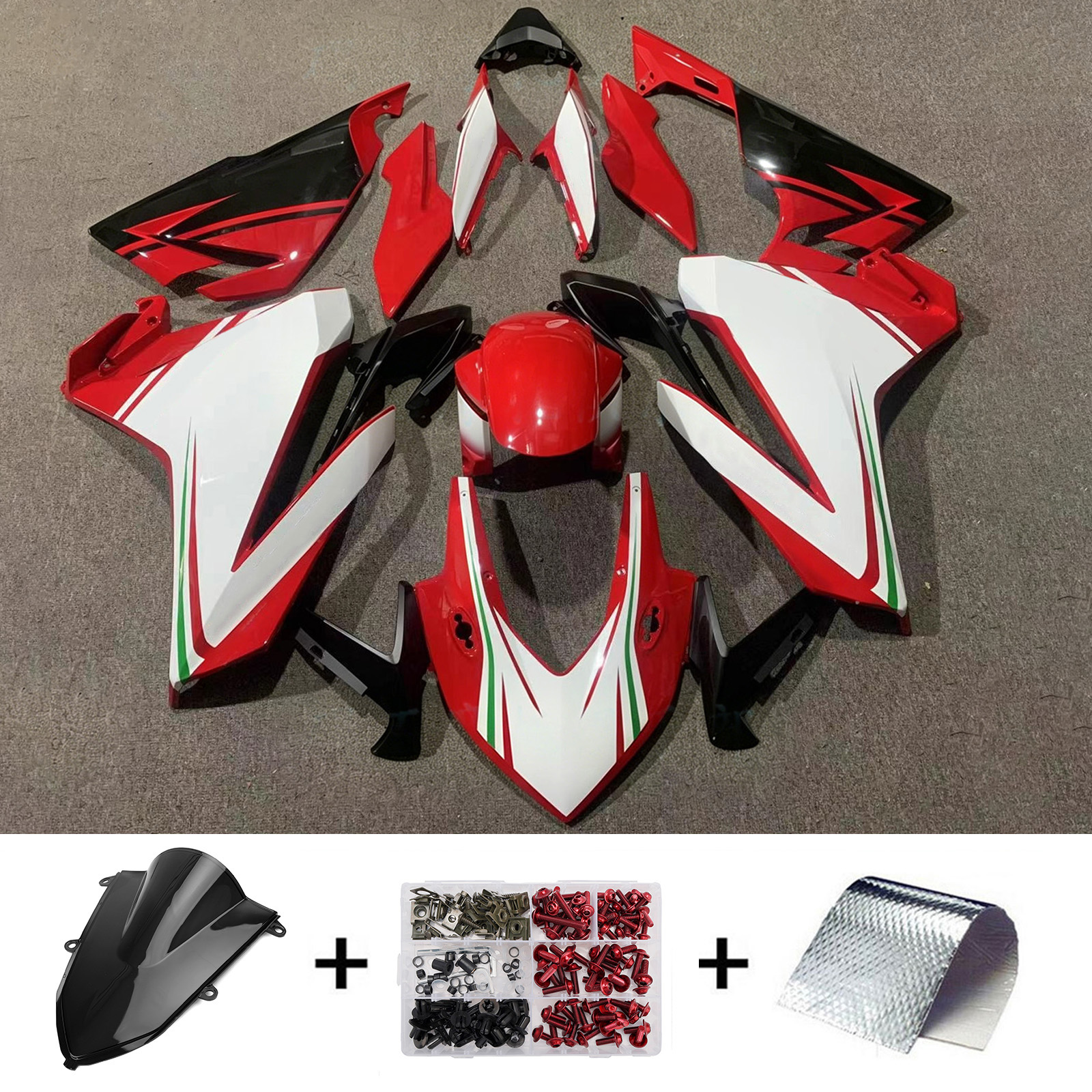 2019-2021 Honda CBR500R Injection Fairing Kit Bodywork Plastic ABS Generic #115