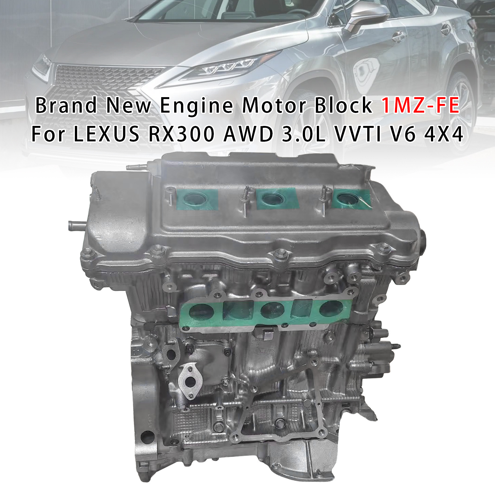 Brand New Engine Motor Block 1MZ-FE For LEXUS RX300 AWD 3.0L VVTI V6 4X4