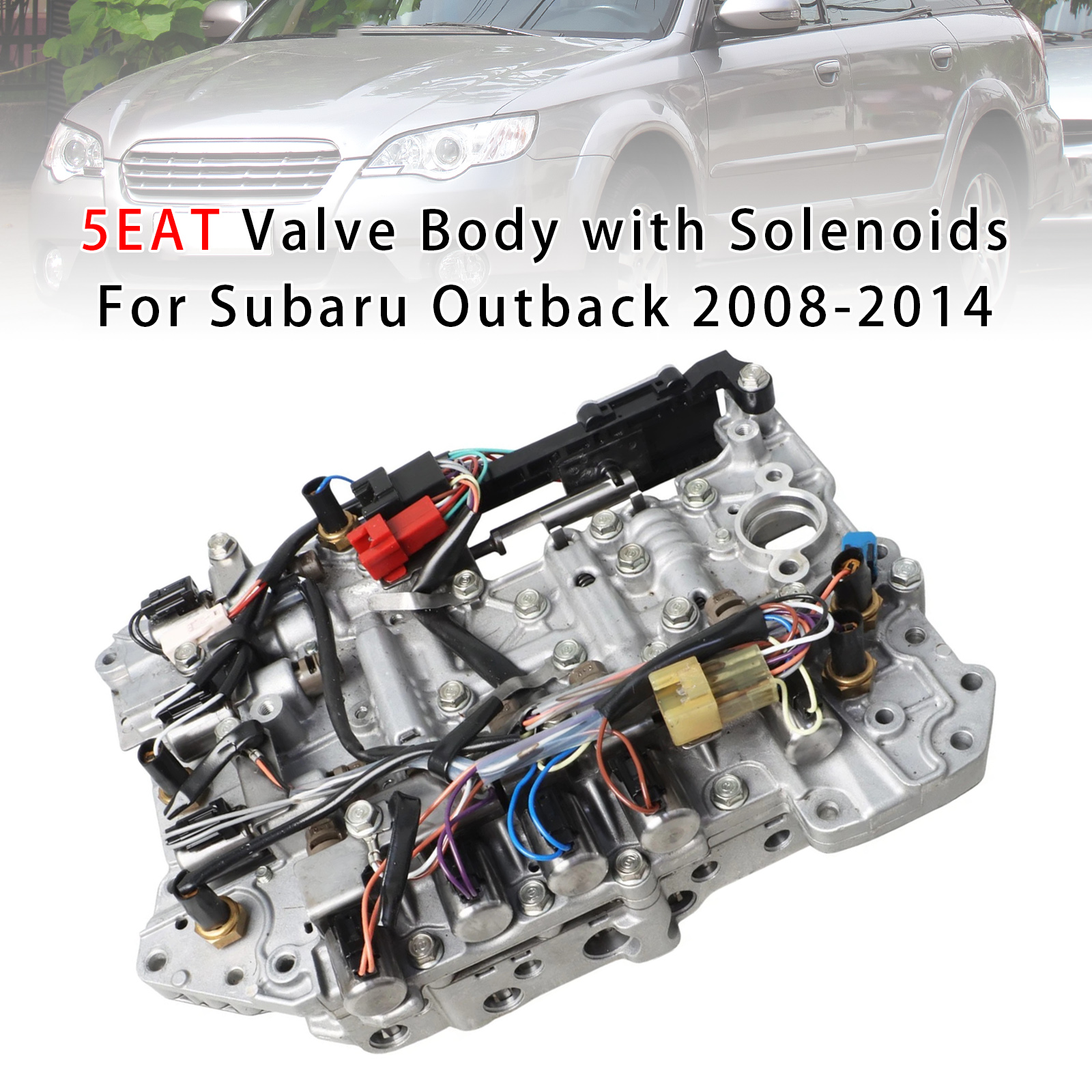2008-2014 Subaru Tribeca 5EAT Valve Body With Solenoids Generic
