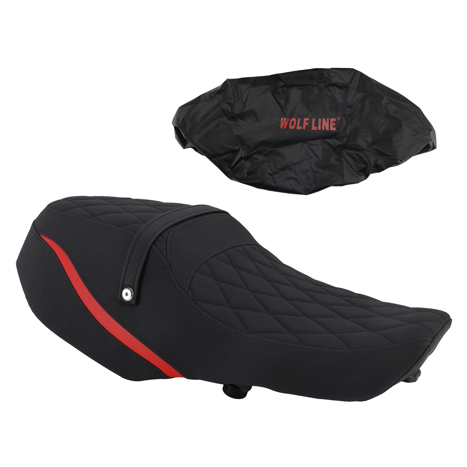 22-25 Yamaha Xsr900 Xsr 900 Front Raider Seat Driver Cushion Pu Fit Red