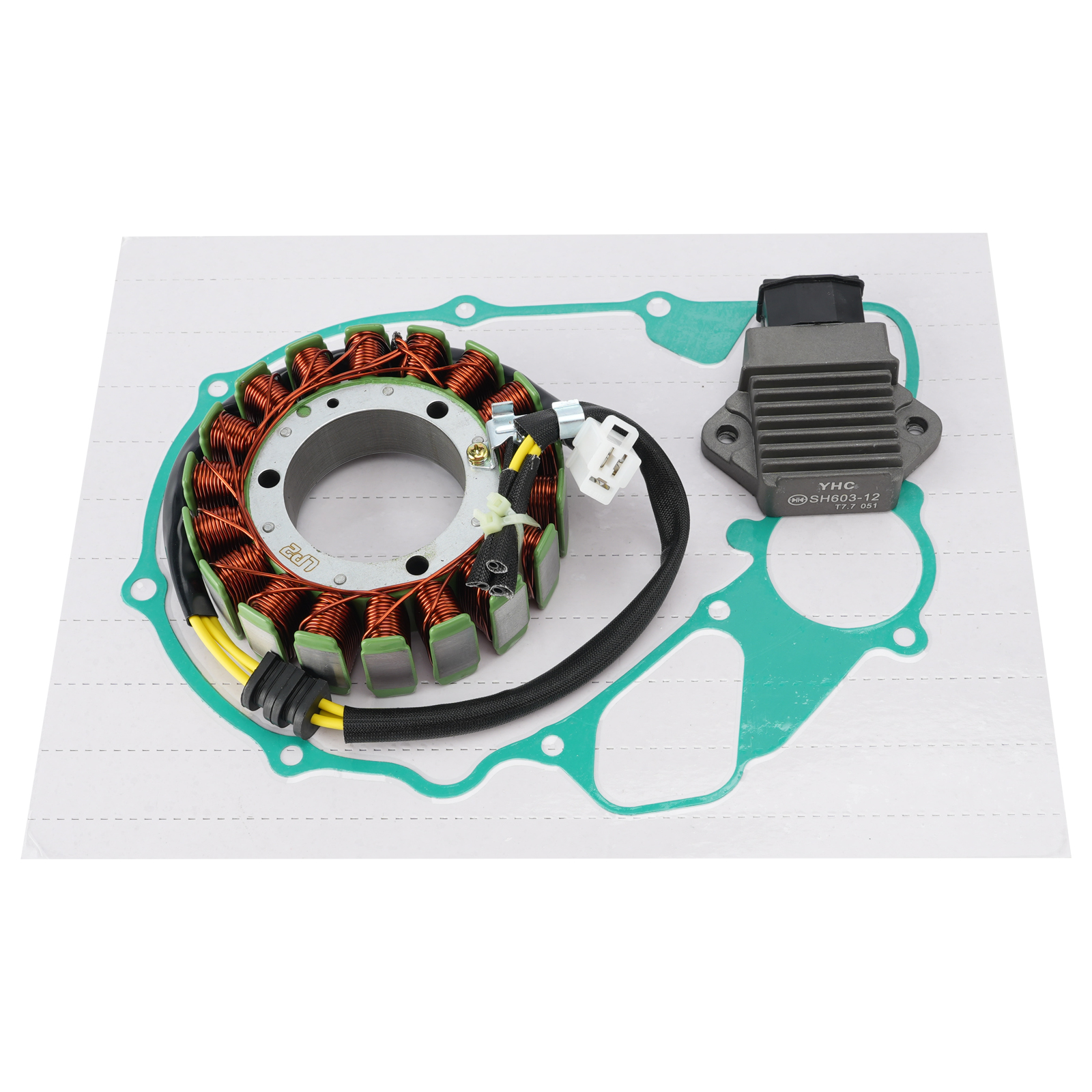 1989-1998 Stator Regulator Rectifier with Gasket For Honda PC800 Pacific Coast