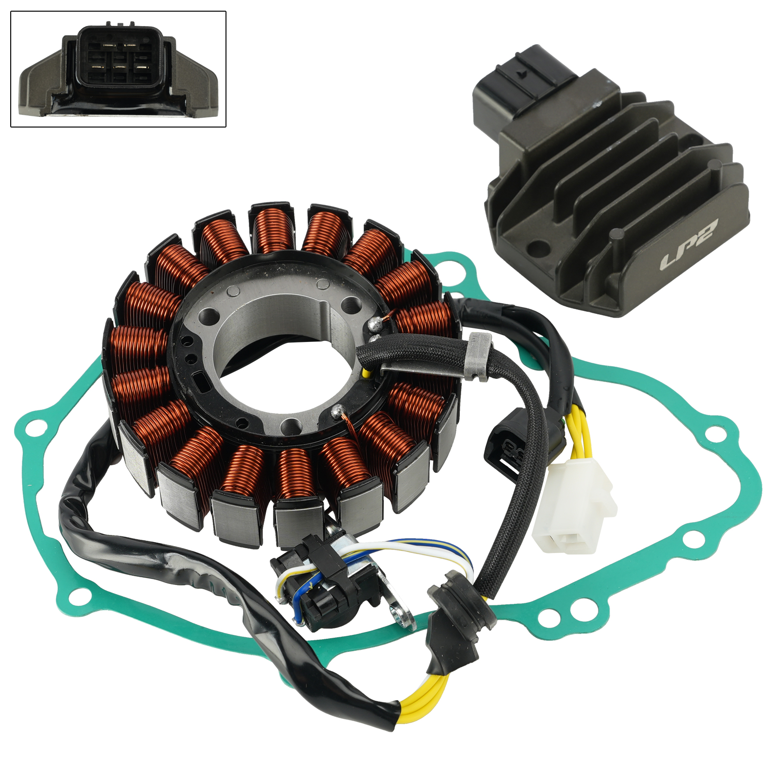 2021-2026 Honda CRF300L CRF250 Rally 5 Wires Stator Regulator with Gasket