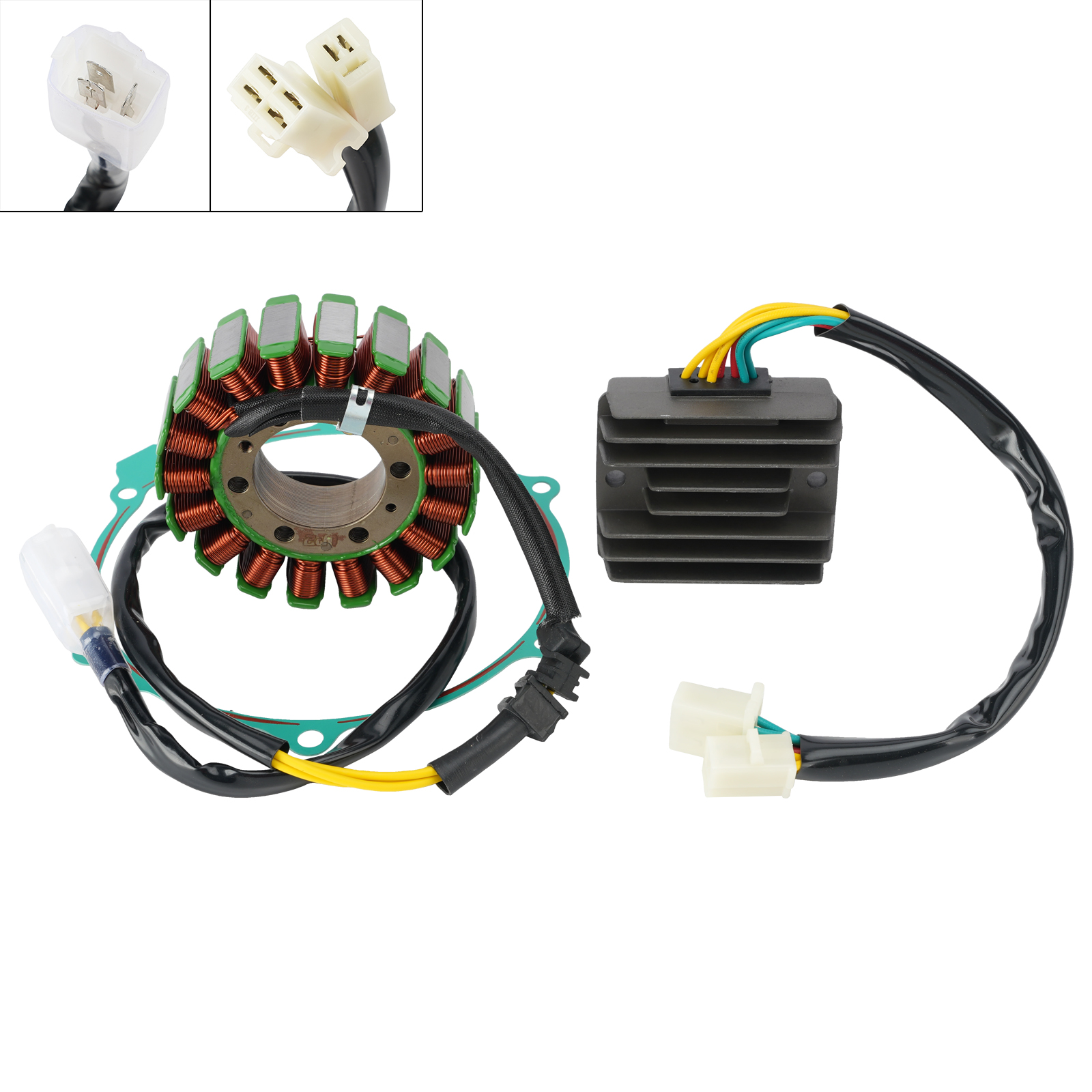 1988-1990 Honda VFR750 R VFR 750R Stator Regulator Rectifier with Gasket