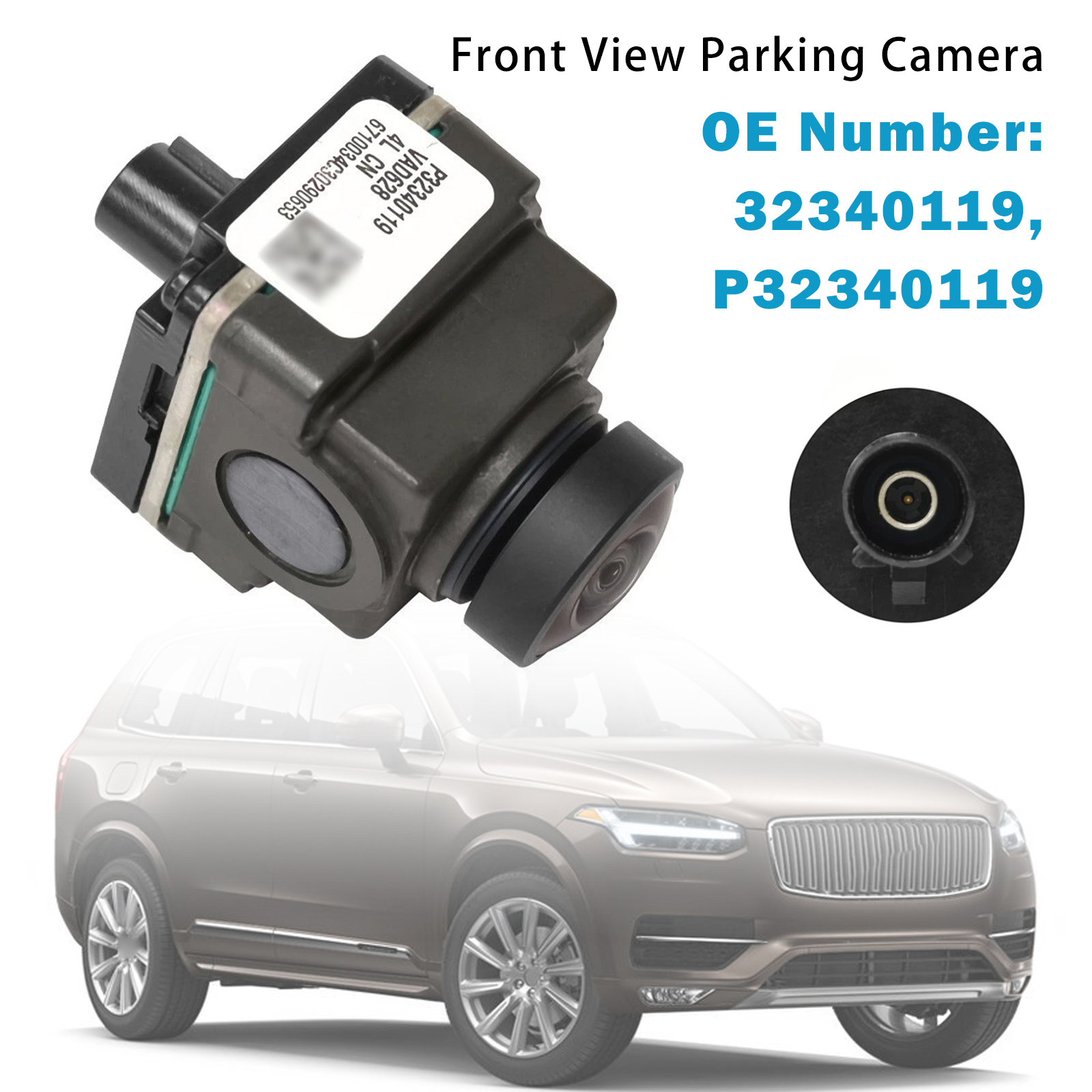 Front View Parking Camera 32340119 For Volvo C40 EX40 S60 S90 V60