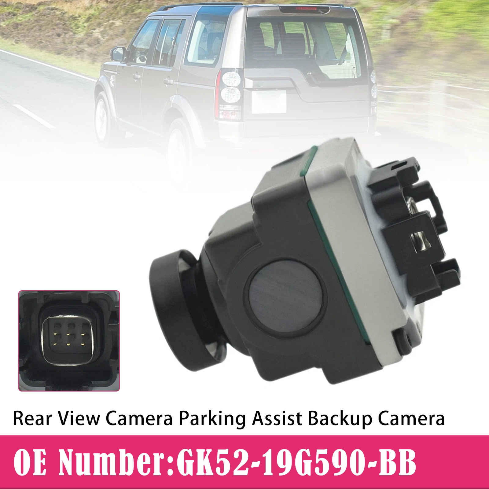 2012-2015 Discovery IV Rear Parking Assist Camera GK52-19G590-BB Generic