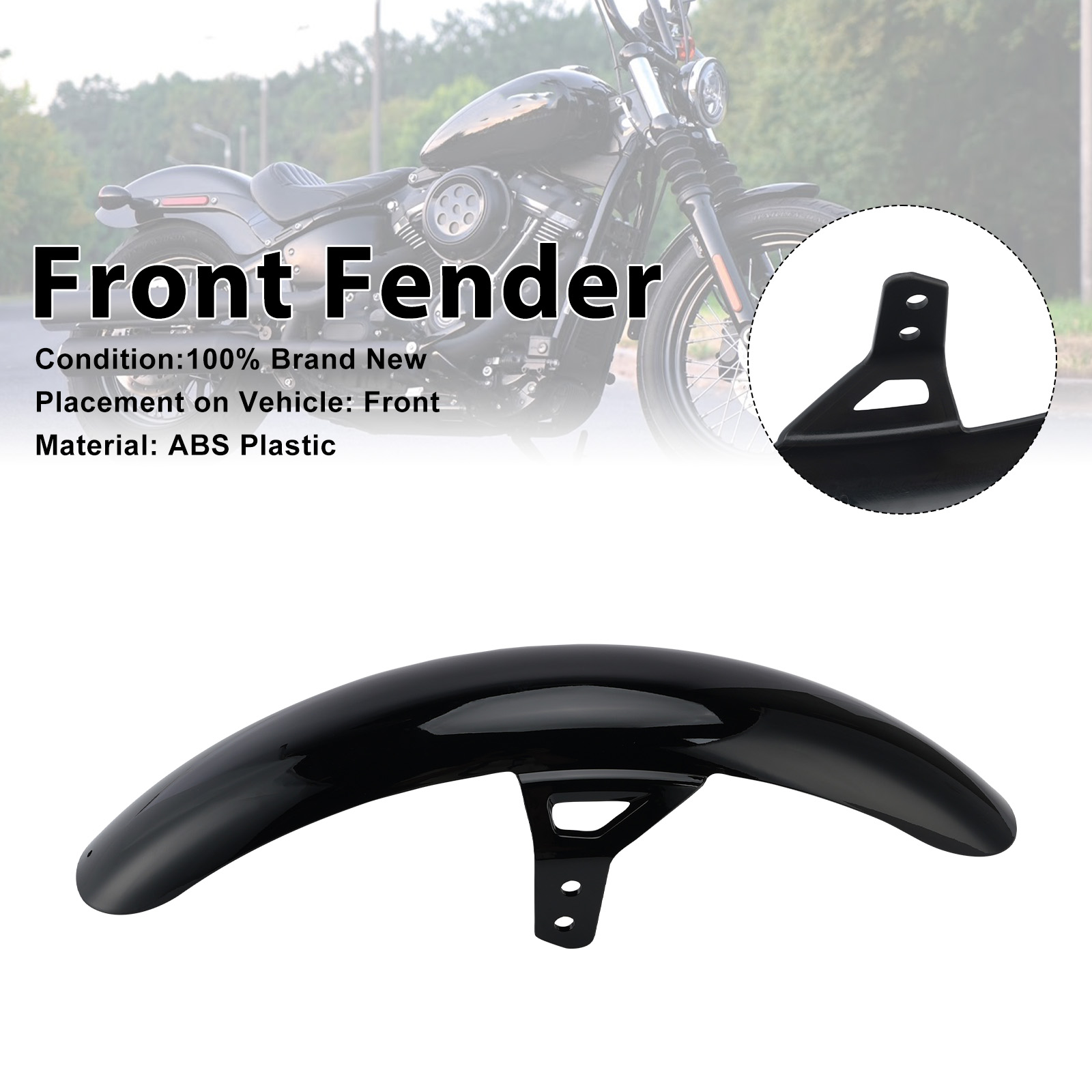 Front Fender Fit For Softail Standard Dyna Low Rider FXBB FXBBS 2018-2026