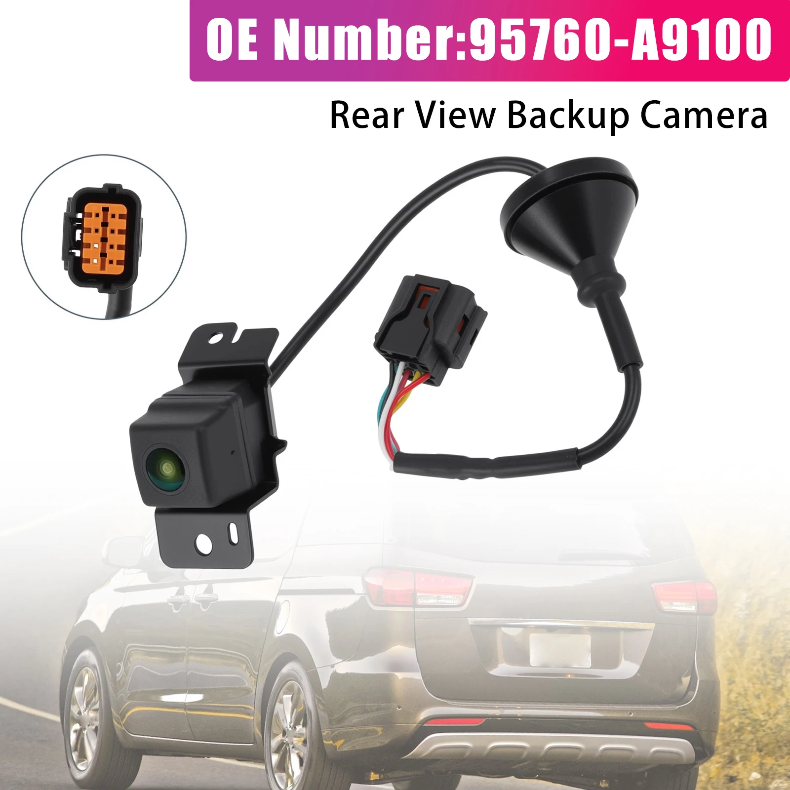 2015-2018 Kia Sedona V6 3.3L Rear View Backup Camera 95760-A9100