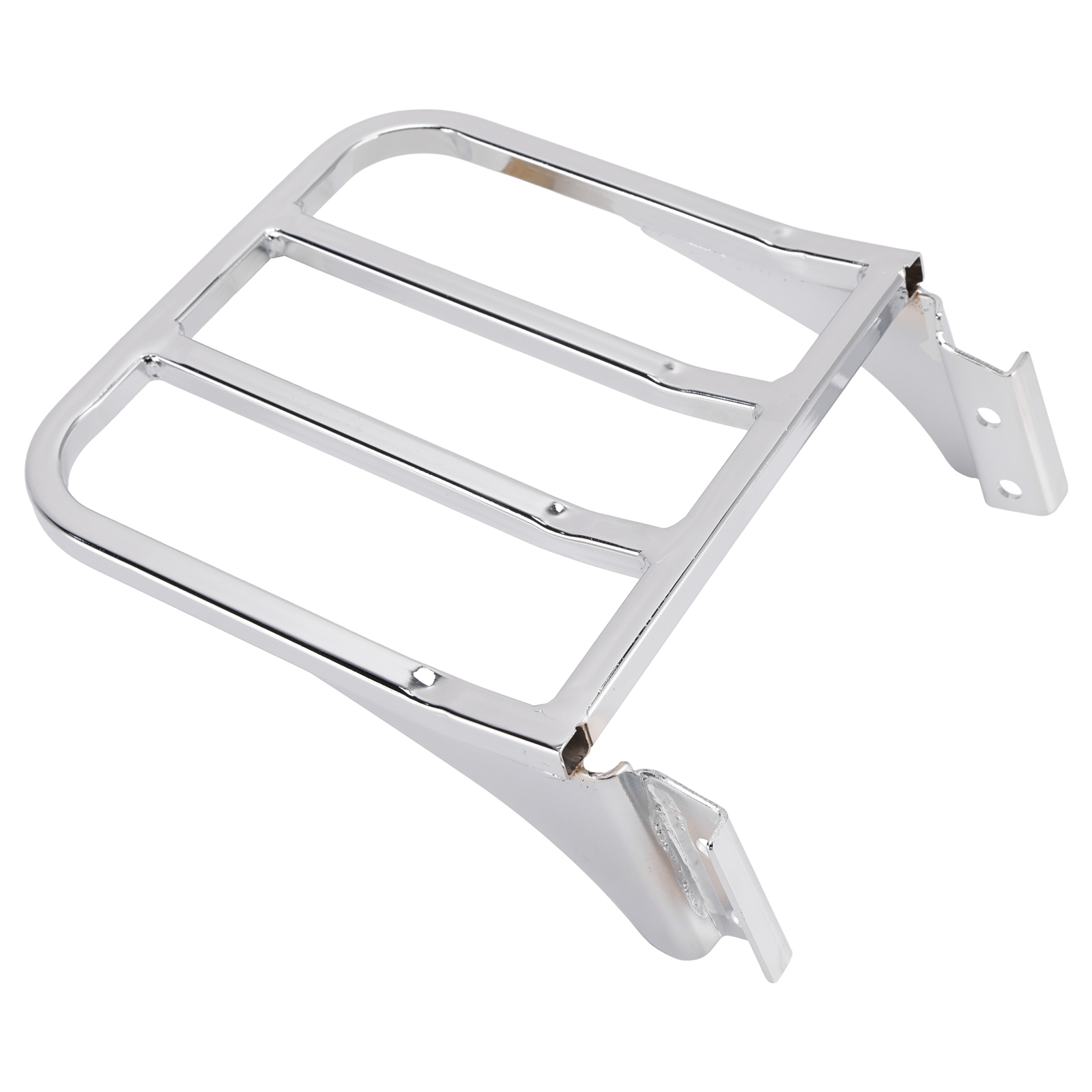 Sissy Bar Backrest Luggage Rack For Heritage Softail Dyna Sportster 1986+ Chrome