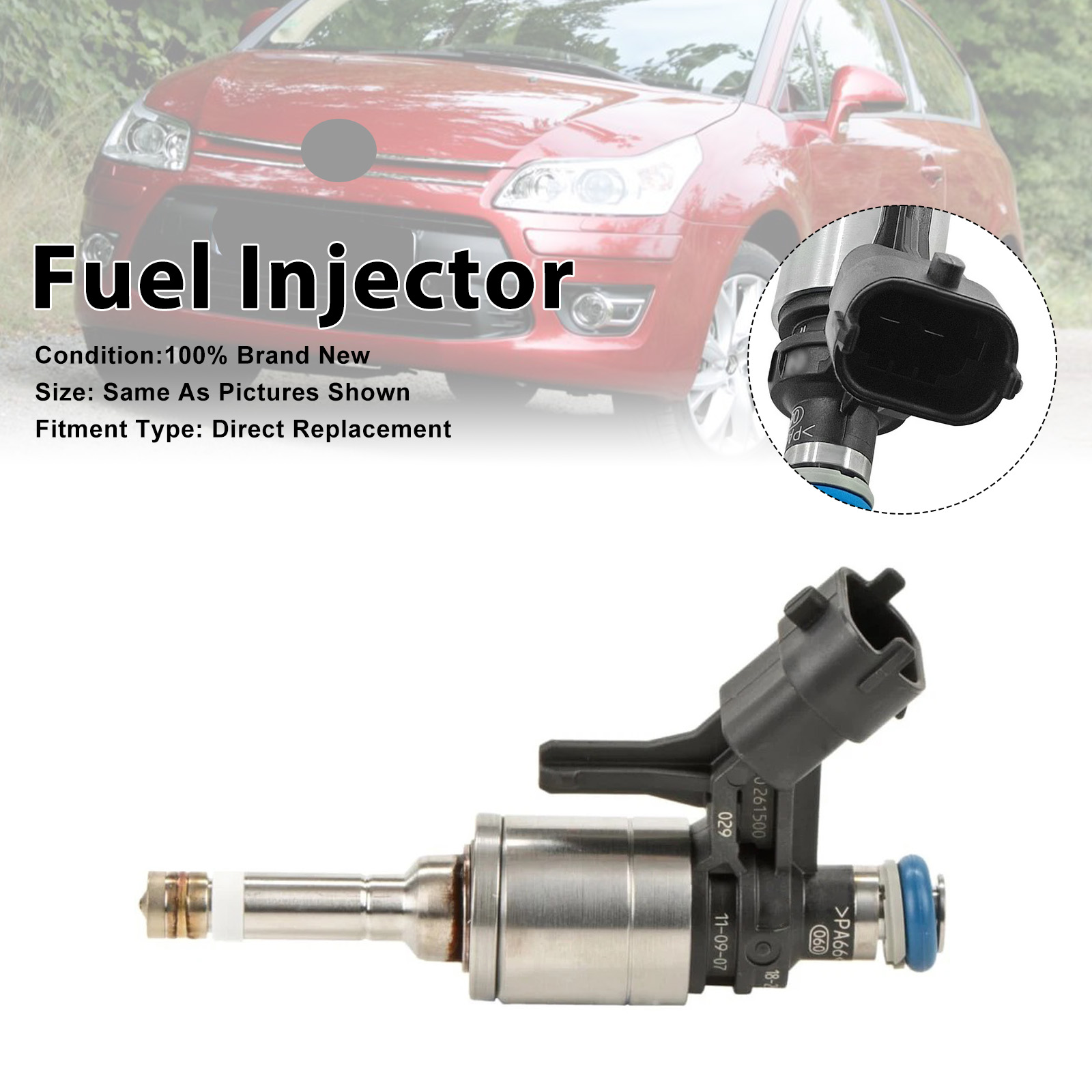 2006-2016 Peugeot Fuel Injector 0261500029 Generic