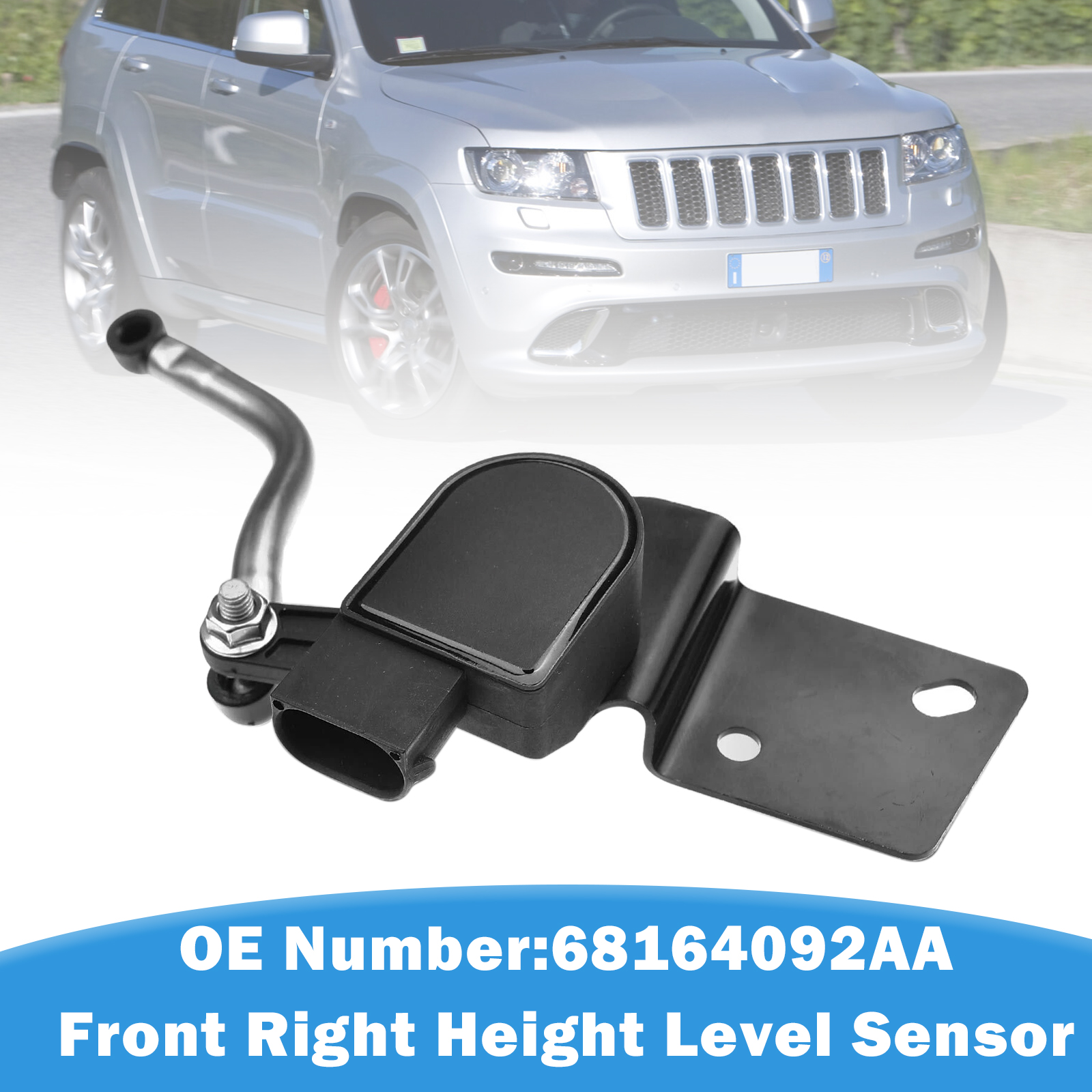 2011-2015 Jeep Grand Cherokee Front Right Height Level Sensor Generic