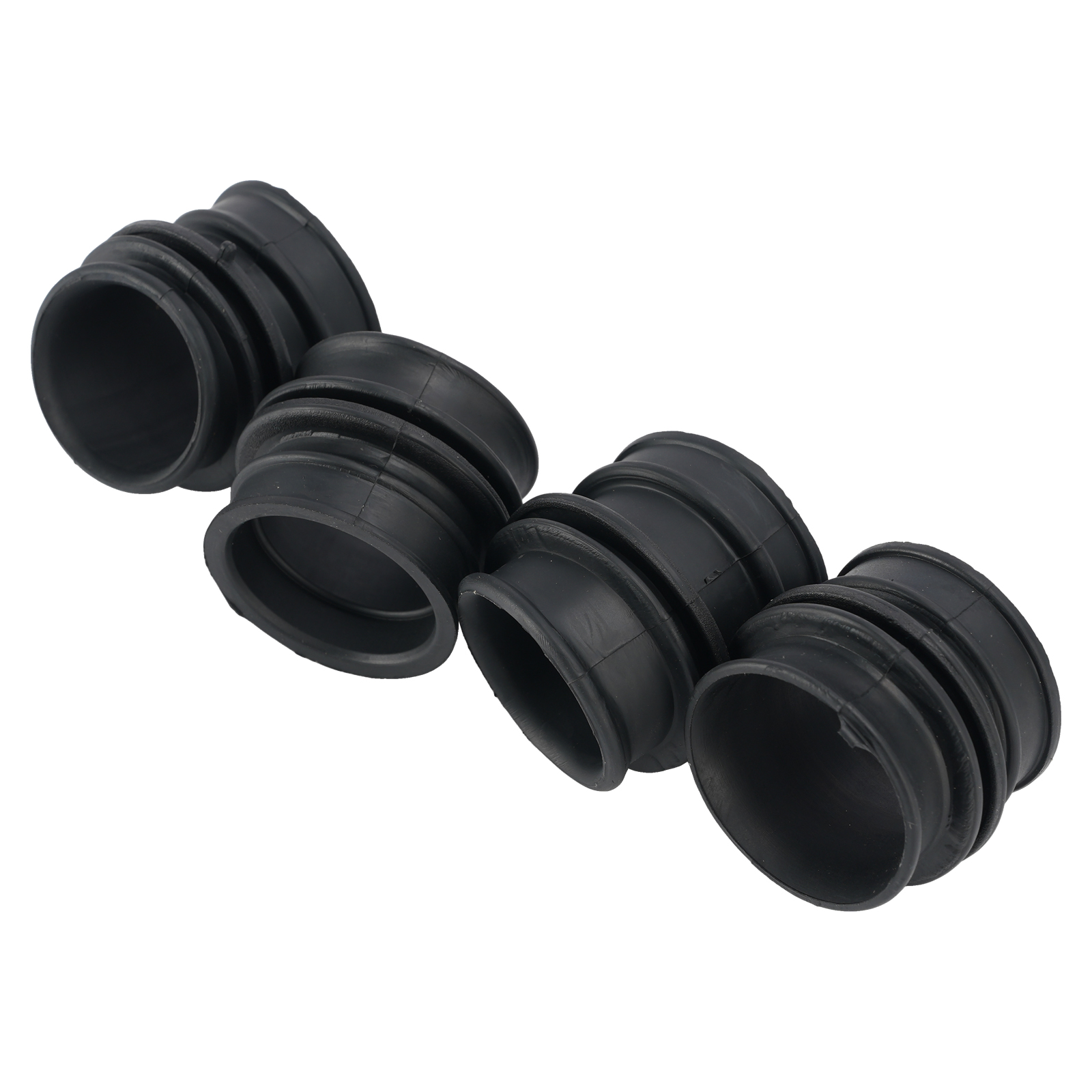 SET (4) INTAKE CARB AIRBOX DUCT BOOT RUBBERS FOR HONDA CB500 FOUR CB550F CB550K