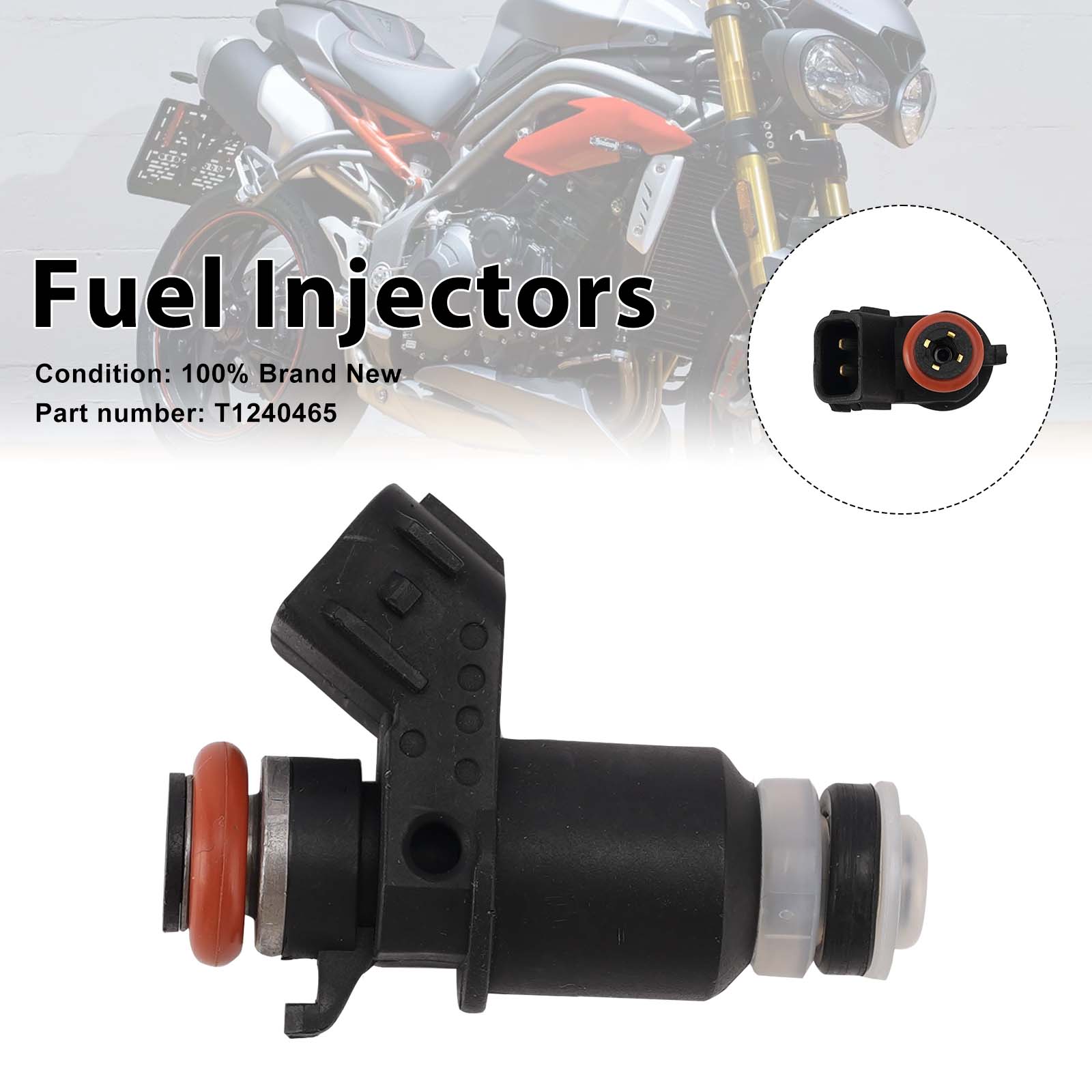 2005-2015 Speed Triple 1050 Fuel Injectors T1240465