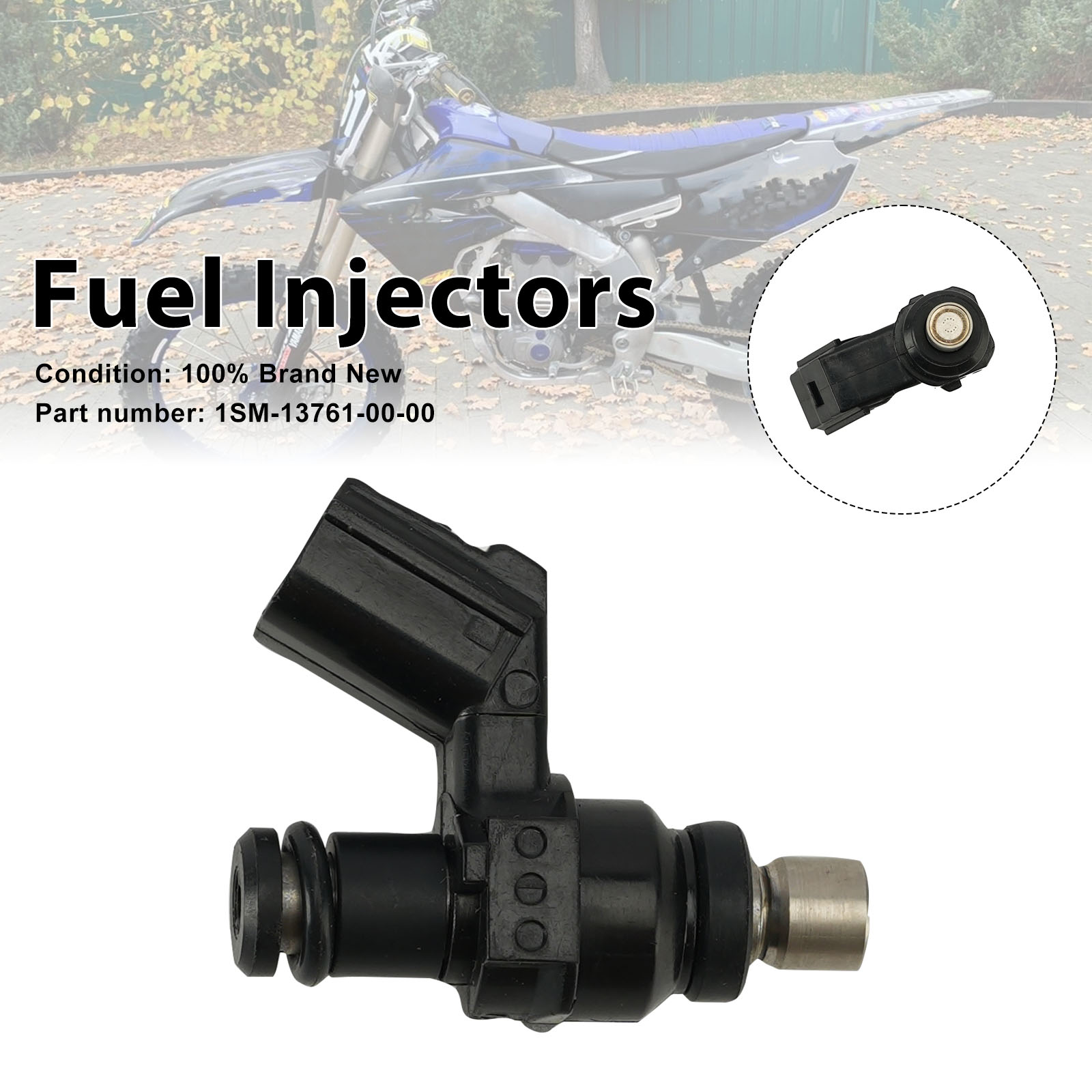 14-19 Yamaha YZ250F YZ250FX WR250F Fuel Injectors 1SM-13761-00-00