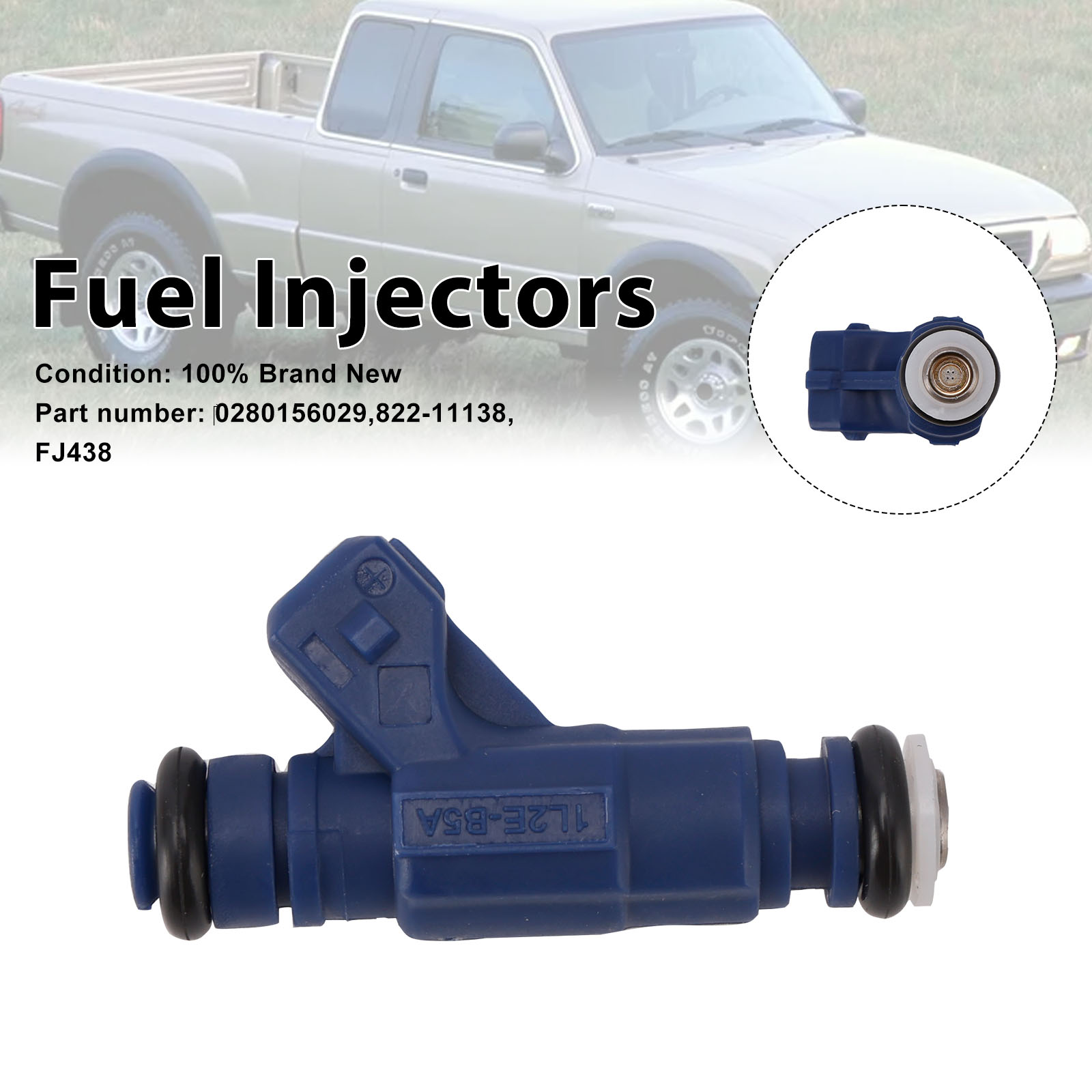 2001-2003 Ford Ranger Explorer 822-11138 Fuel Injectors â?280156029 Generic