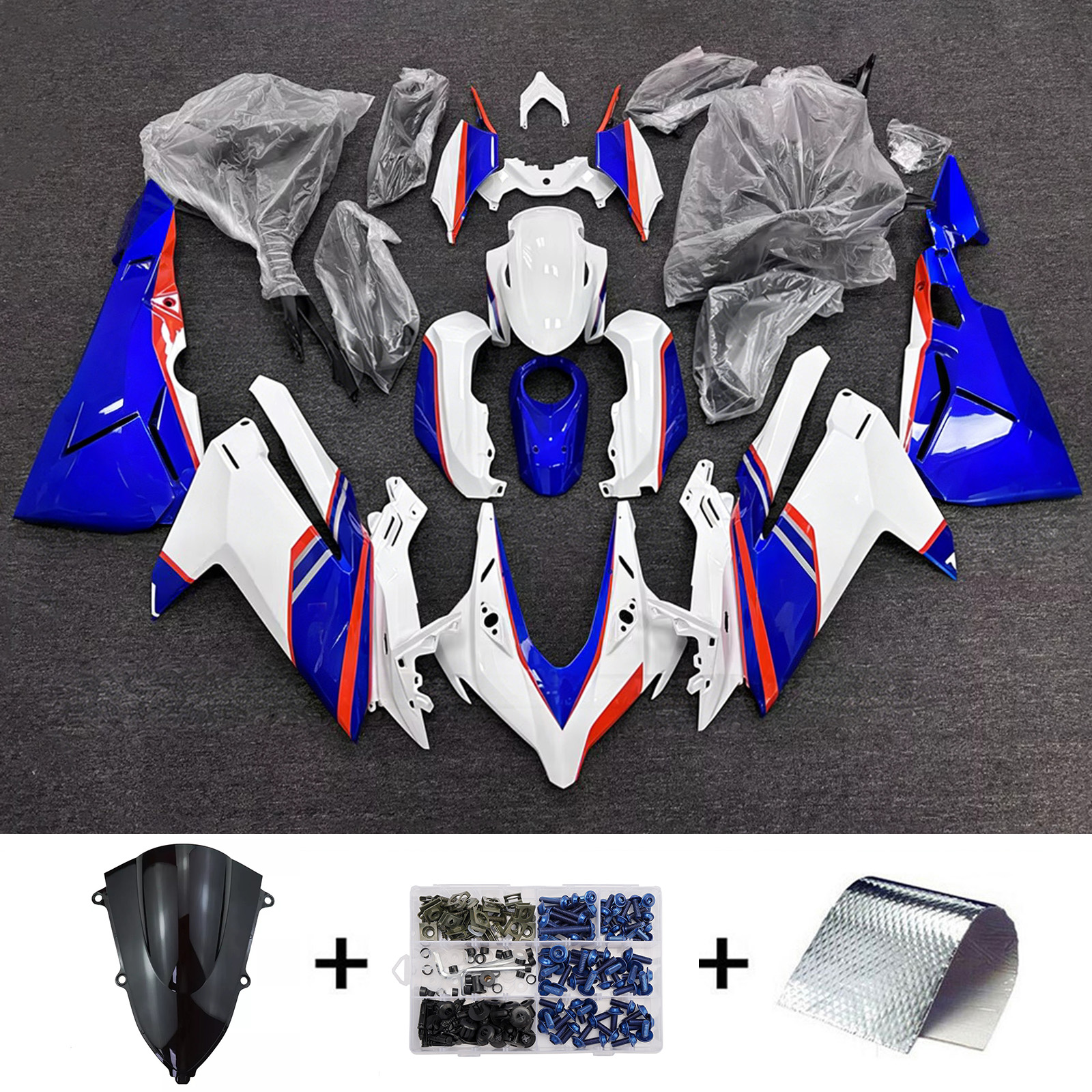 Amotopart 2023?2024 Honda CBR250RR Generic Injection Fairing Kit ABS Plastic #109