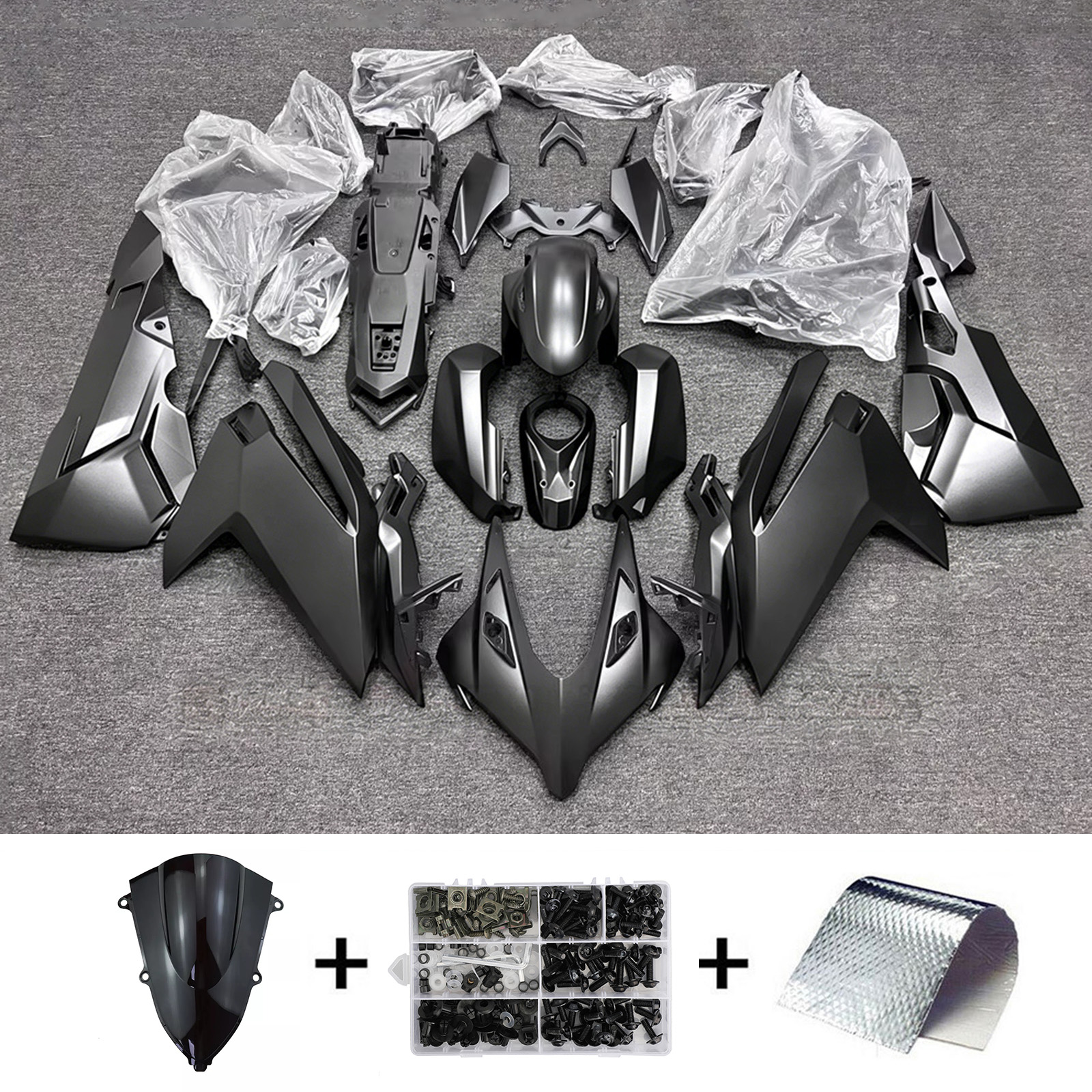 Amotopart 2023?2024 Honda CBR250RR Generic Injection Fairing Kit ABS Plastic #123
