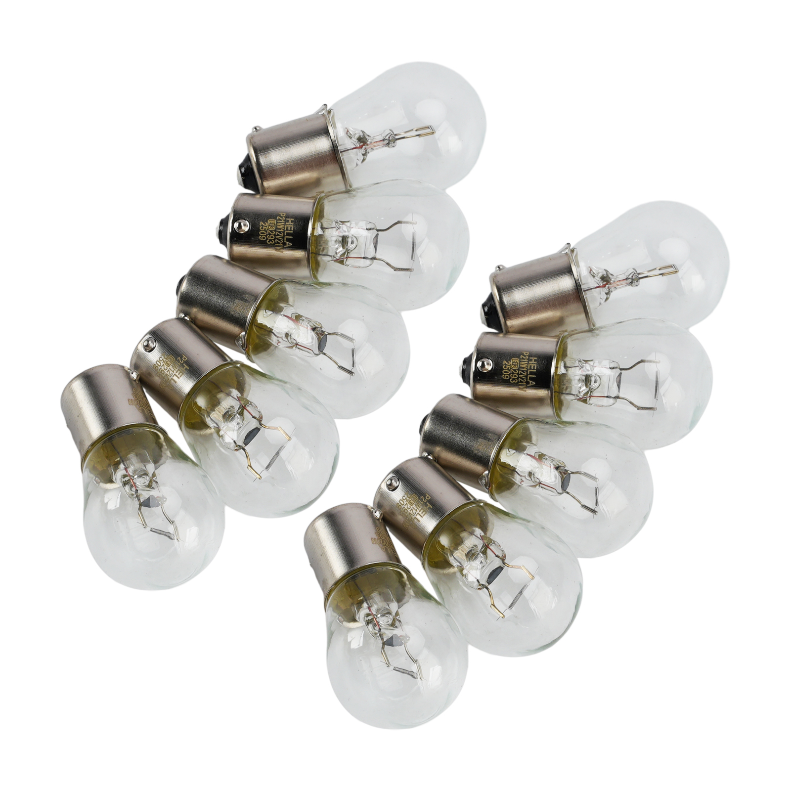 Car Light Halogen Auxiliary Bulb P21W 12V 21W For HELLA 8GA 178 560-011