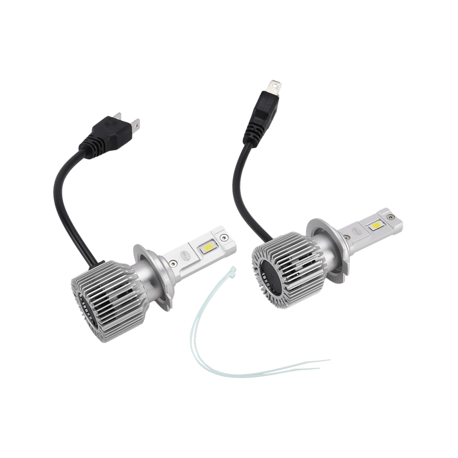 LED Headlight Bulb Kit High Low Beam Lamp H7 12V 35W 6500K 2500LM For HELLA