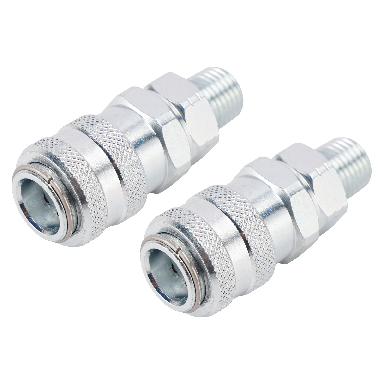 2PCS Fuel System Coupler Fitting J-47912-QC For Detroit Diesel S60 MBE4000