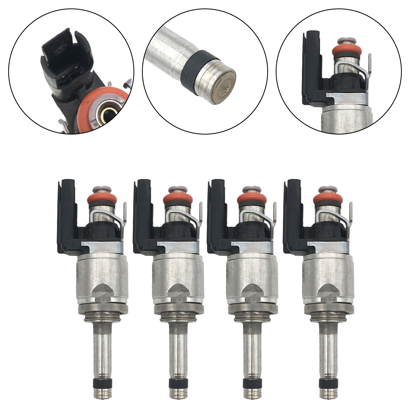 4Pcs Fuel Injector For Volvo S60 V60 XC60 XC70 S90 V90 XC90 2.0L 31303495