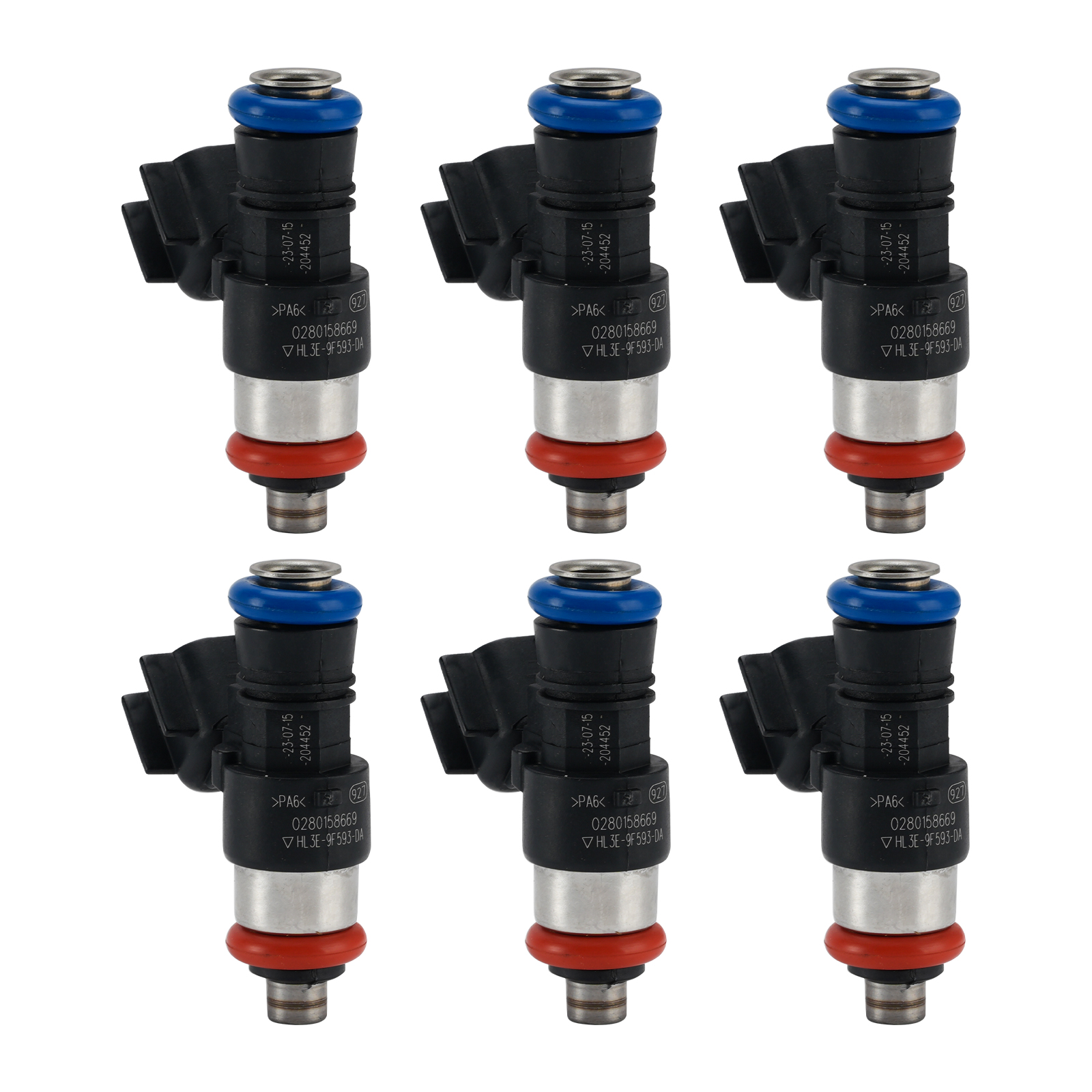6Pcs Fuel Injector For Ford F150 2017-2020 Expedition 2018-21 0280158669