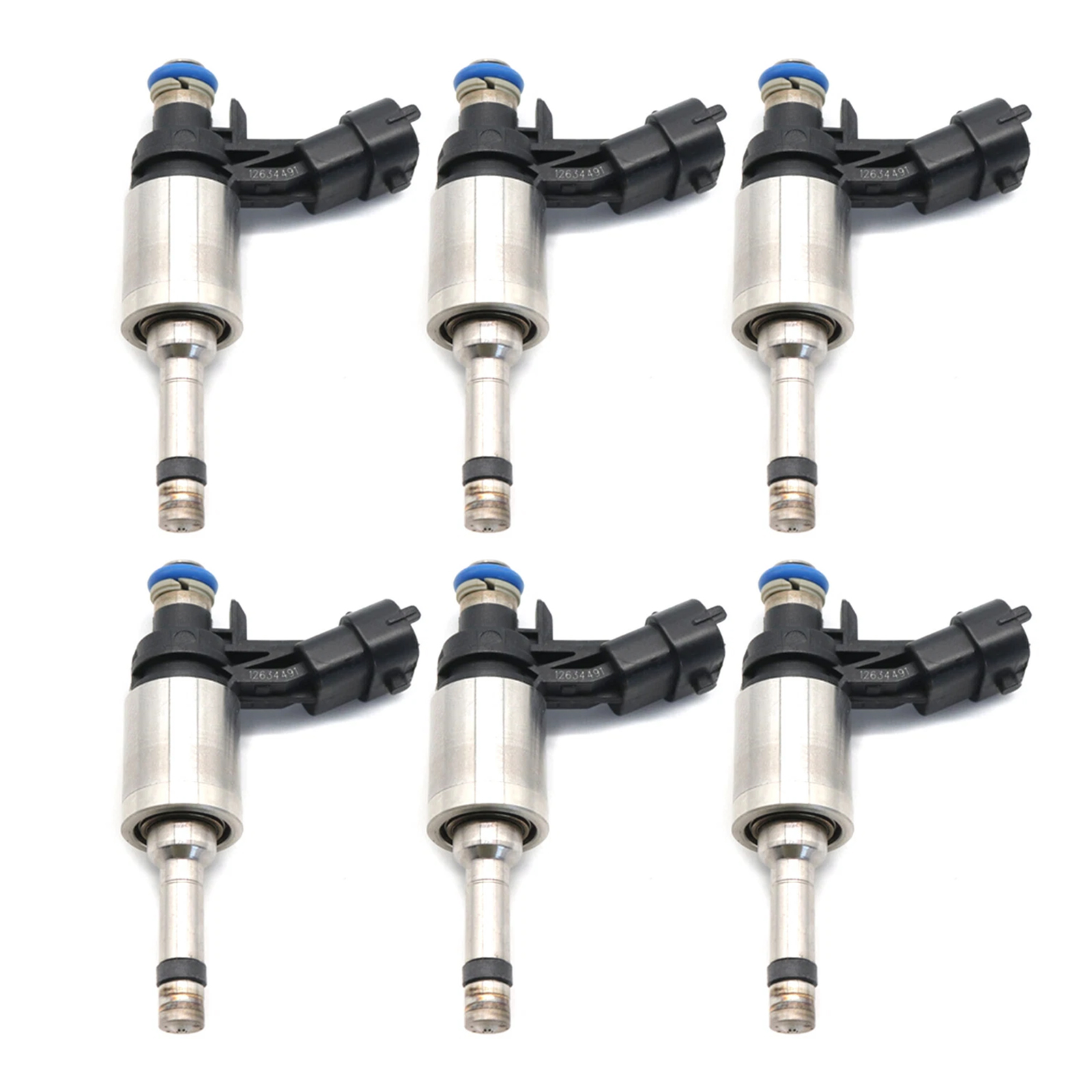 Chevrolet Traverse 3.6L V6 2012-2017 6Pcs Fuel Injector 0261500131 Generic