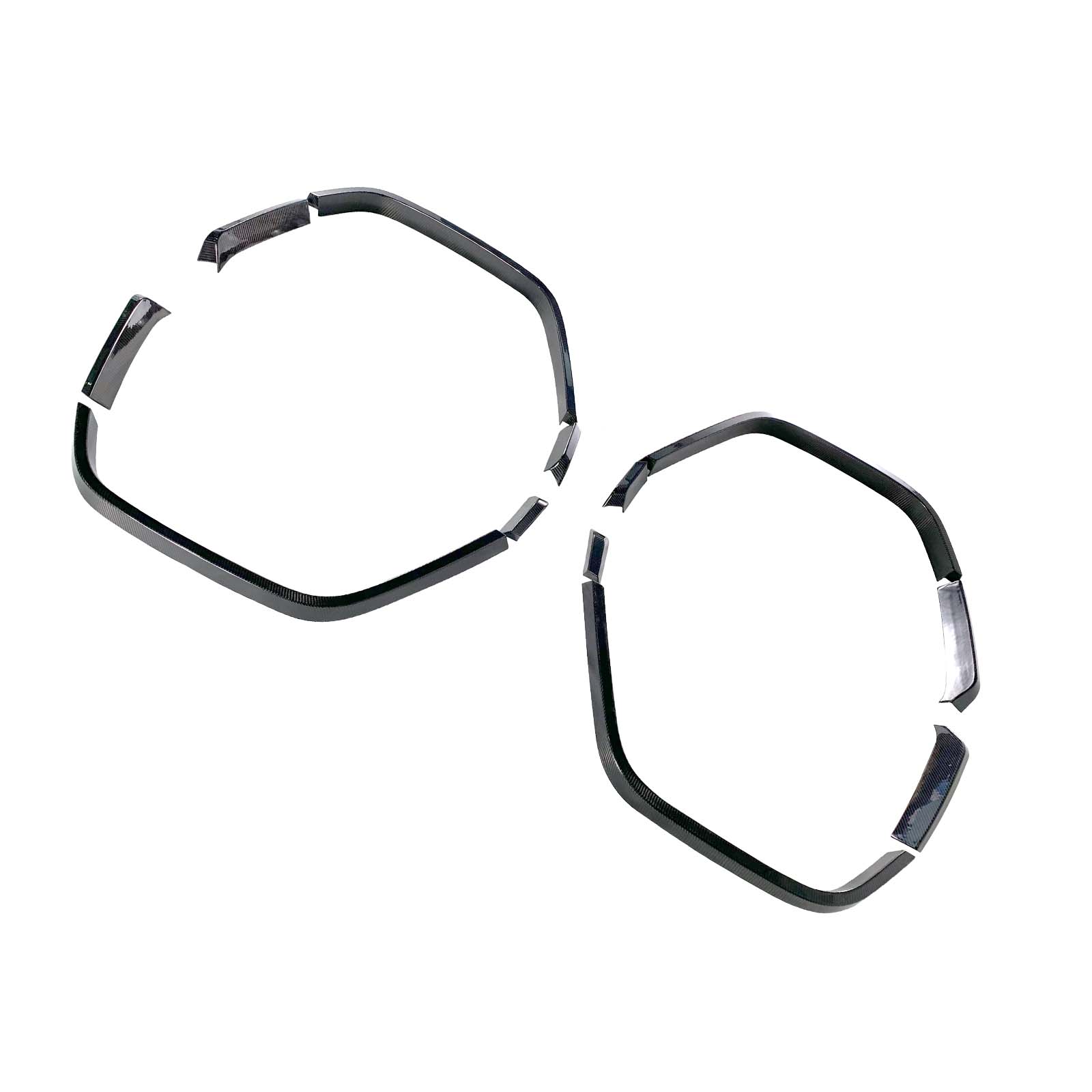 Dry Carbon Front Rear Wheel Arches Fit Mercedes Benz W464 B900 2019-2023 Wide