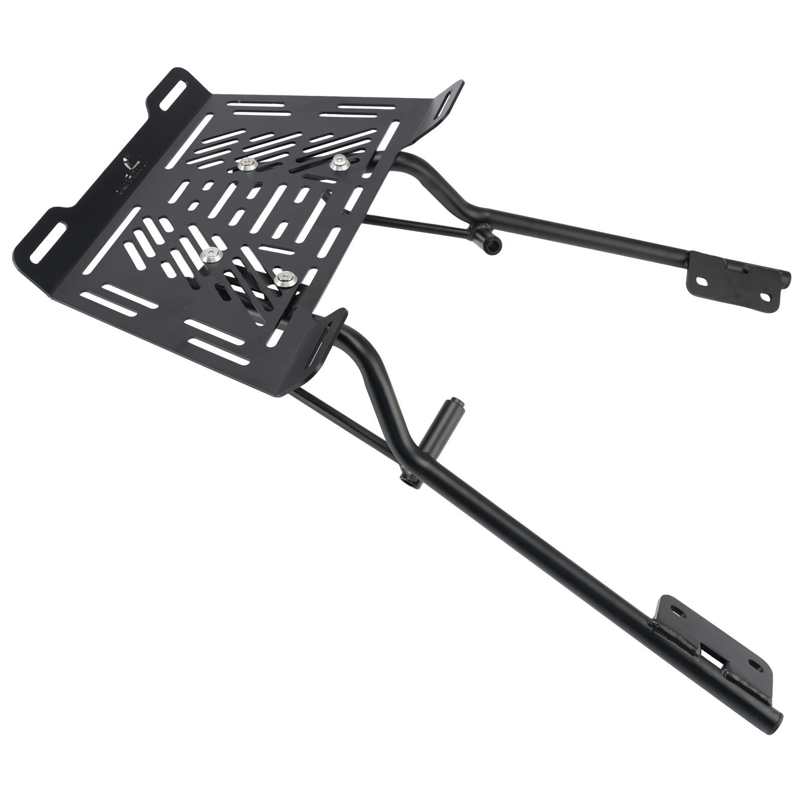 Black Rear Luggage Rack Enlargement Plate For Yamaha Tracer 700 / GT 2016-2020